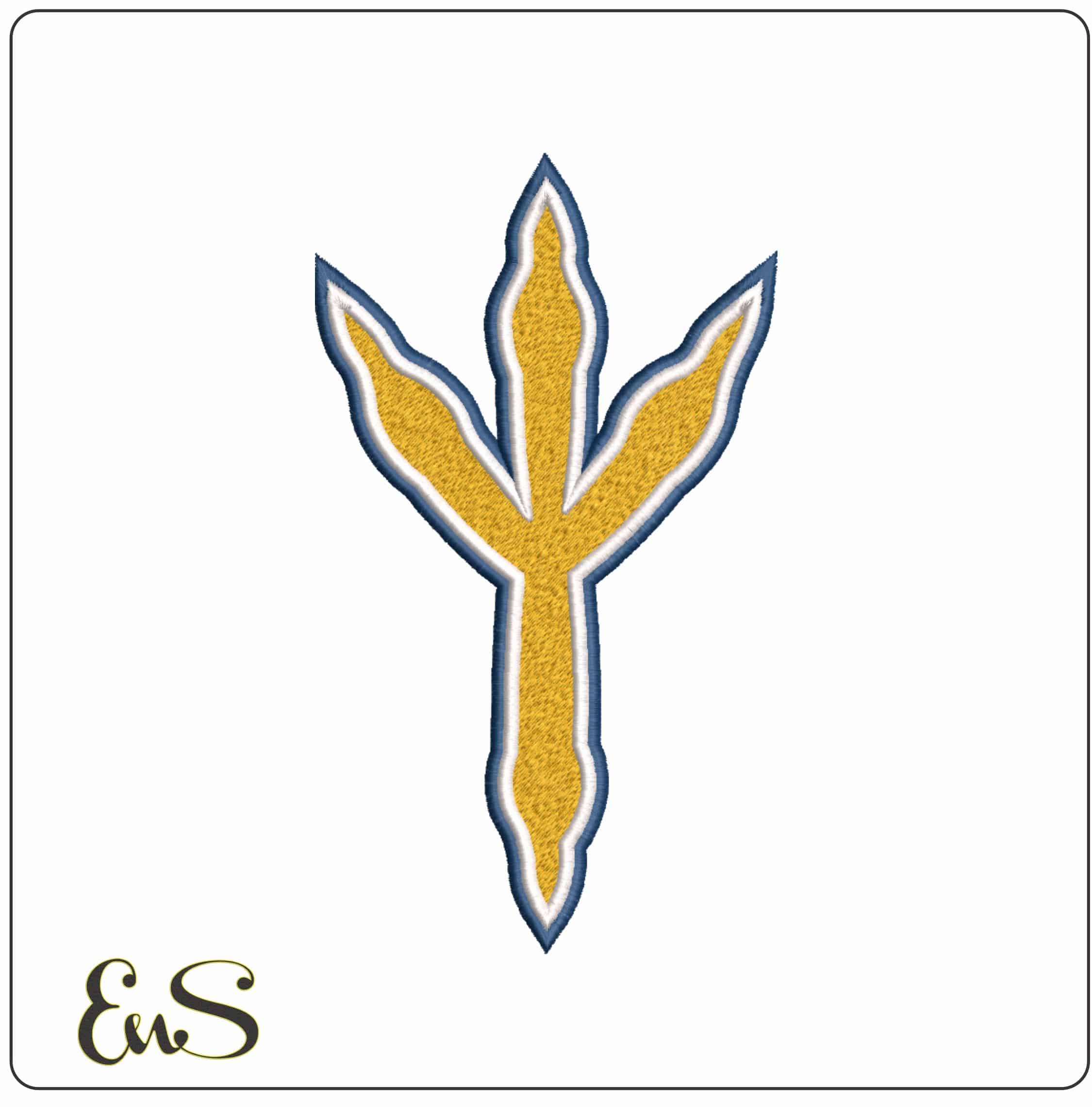 Chattanooga Mocs Alternative University of Tennessee    - Elegant embroidery design file-instant download
