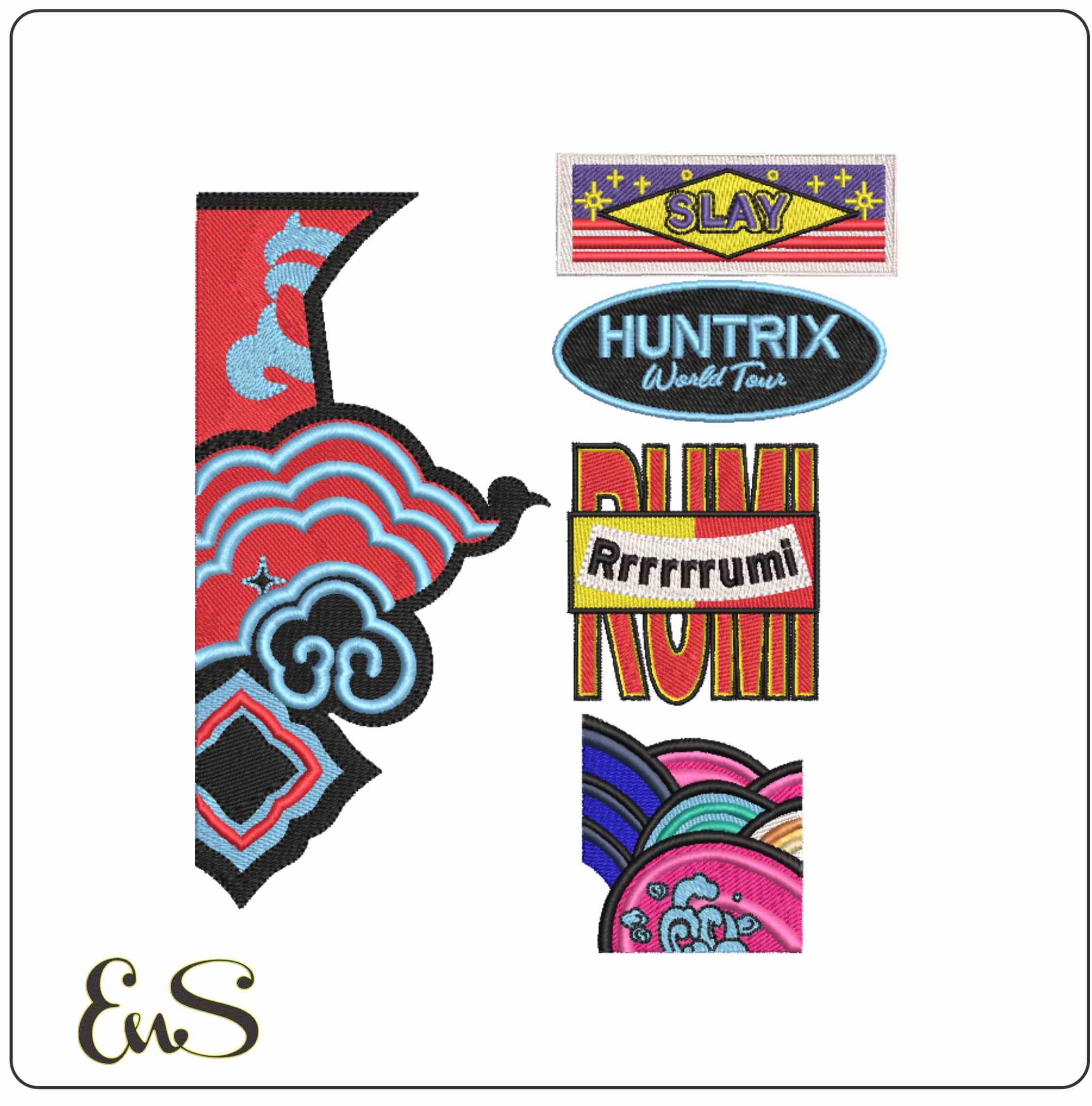 HUNTRIX    - Elegant embroidery design file-instant download