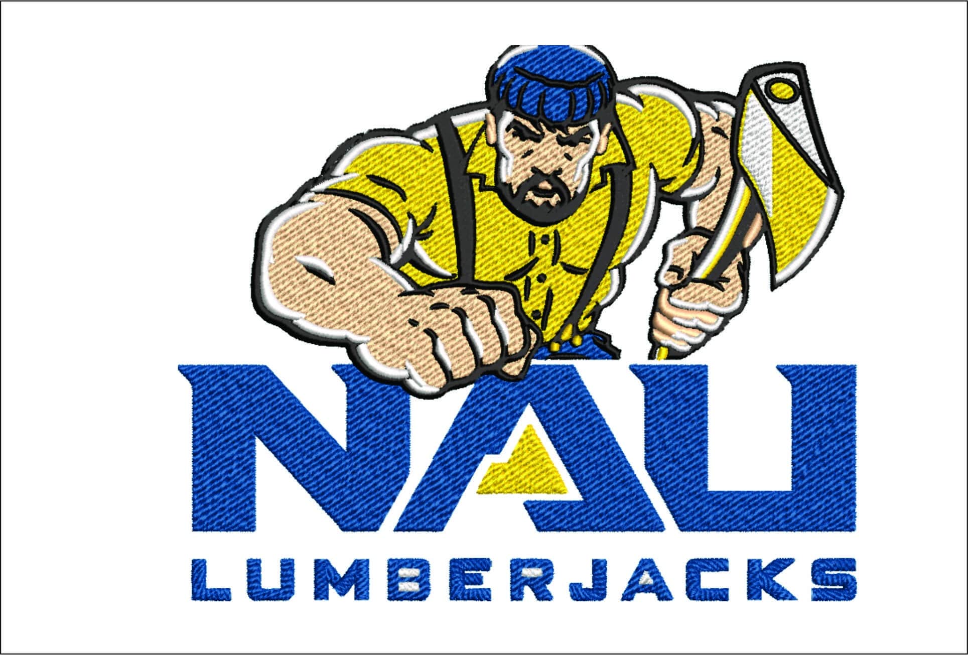 Northern Arizona Lumberjacks University embroidery design -Northern Arizona Lumberjacks University, men's Football embroidery machine pattern embroidery file - instant download