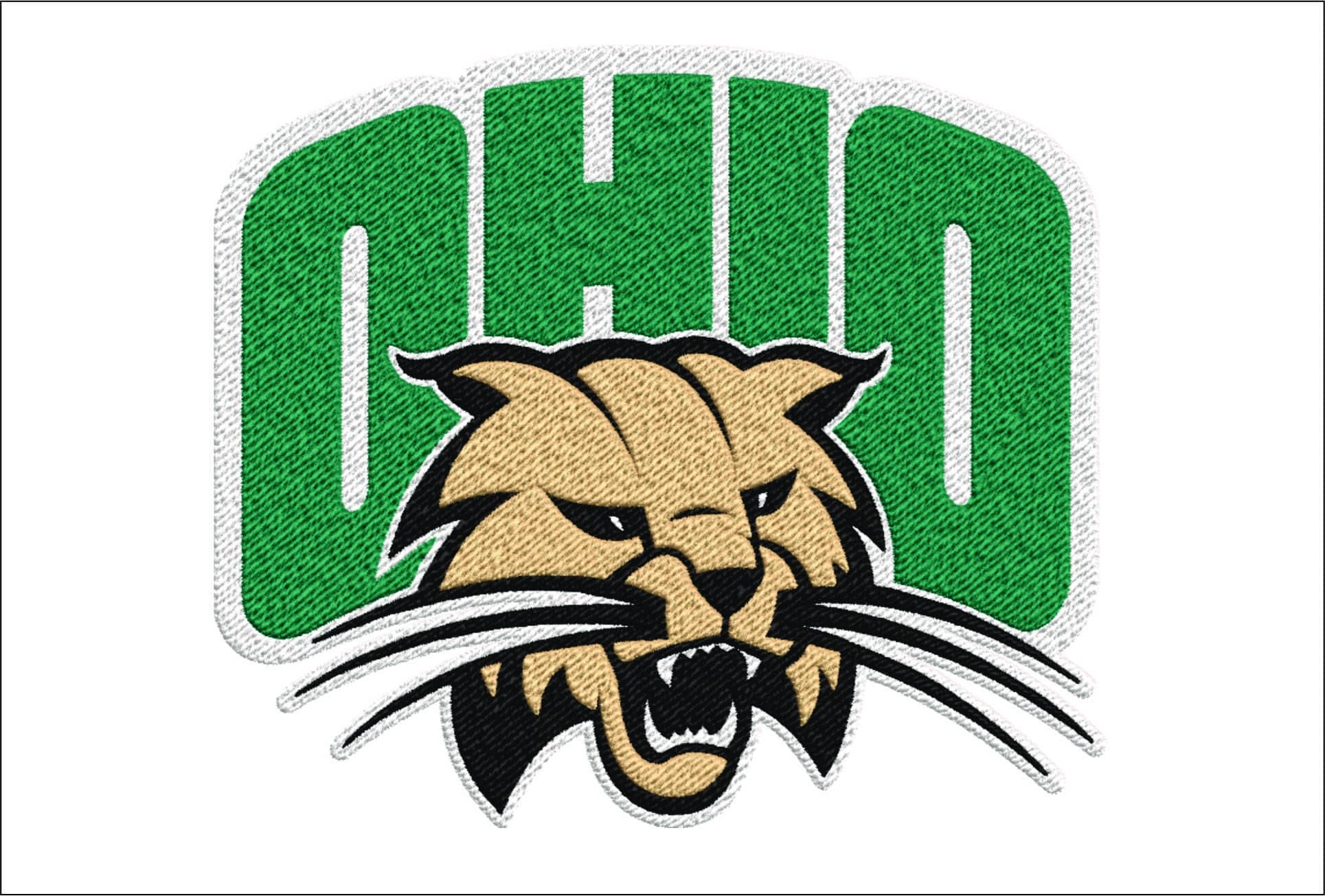 Ohio Bobcats University embroidery design -Ohio Bobcats University, men's football embroidery machine pattern embroidery file - instant download