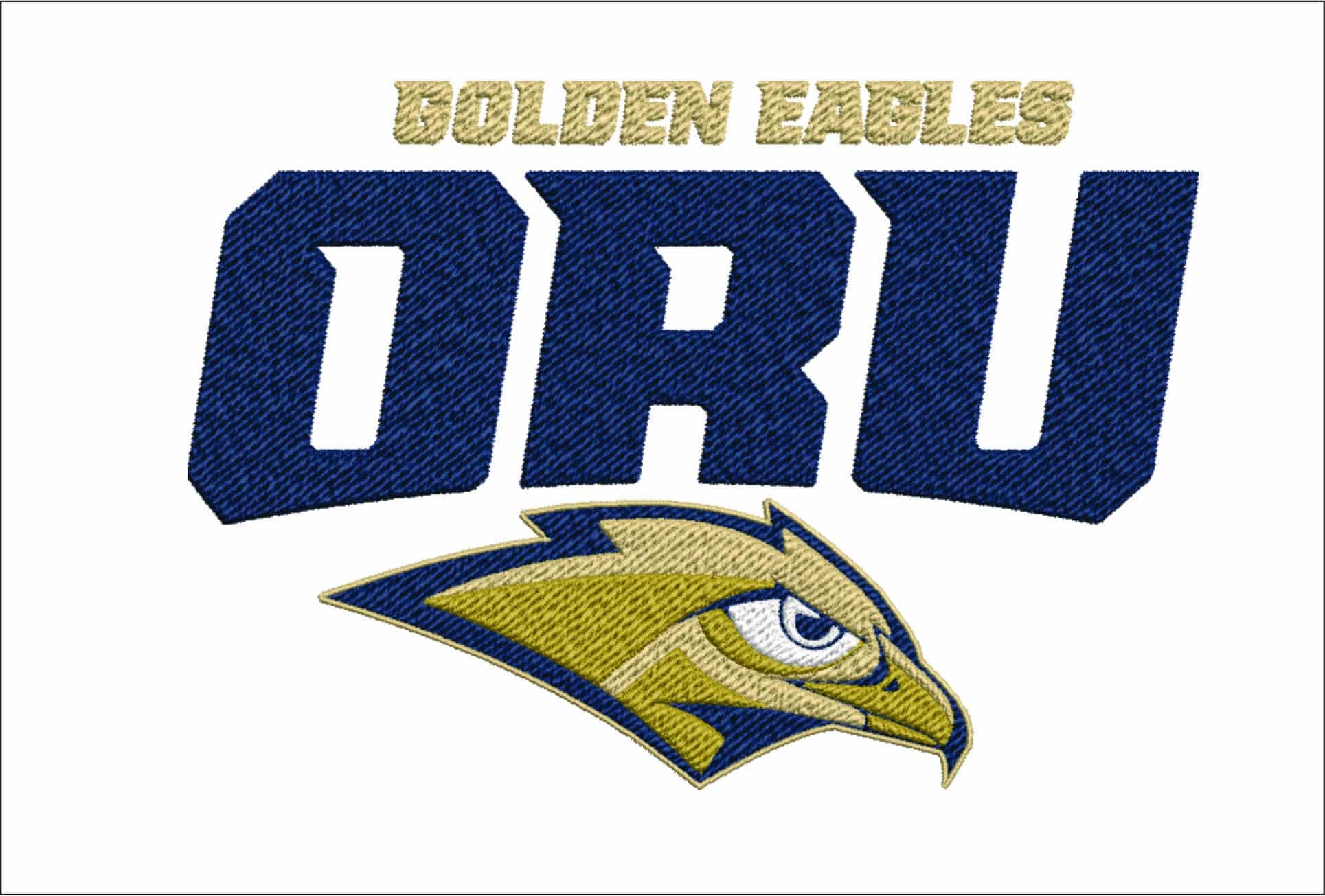 Oral Roberts Golden Eagles embroidery design -Oral Roberts Golden Eagles University, men's basketball embroidery machine pattern embroidery file - instant download