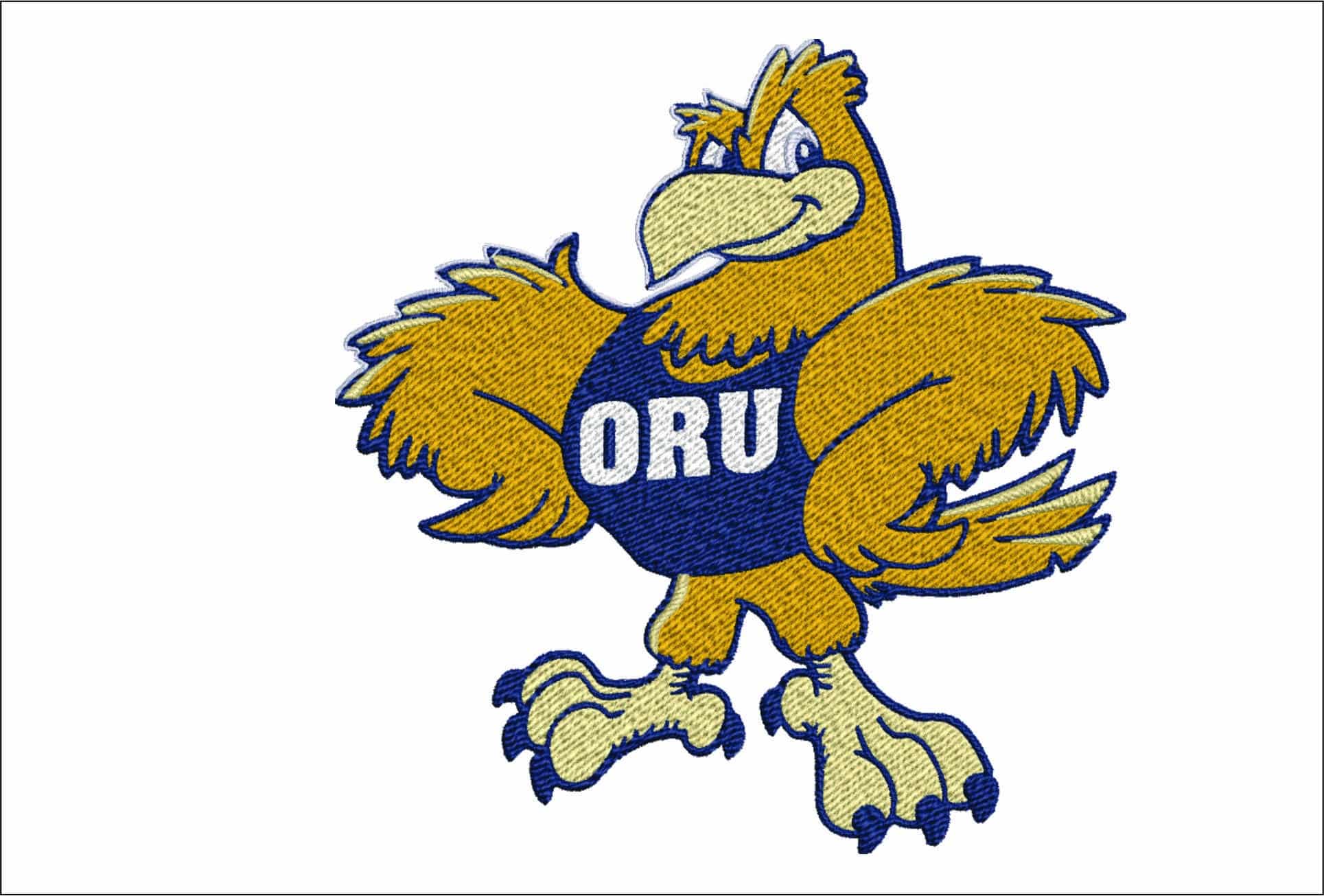 Oral Roberts Golden Eagles embroidery design -Oral Roberts Golden Eagles University, men's basketball embroidery machine pattern embroidery file - instant download