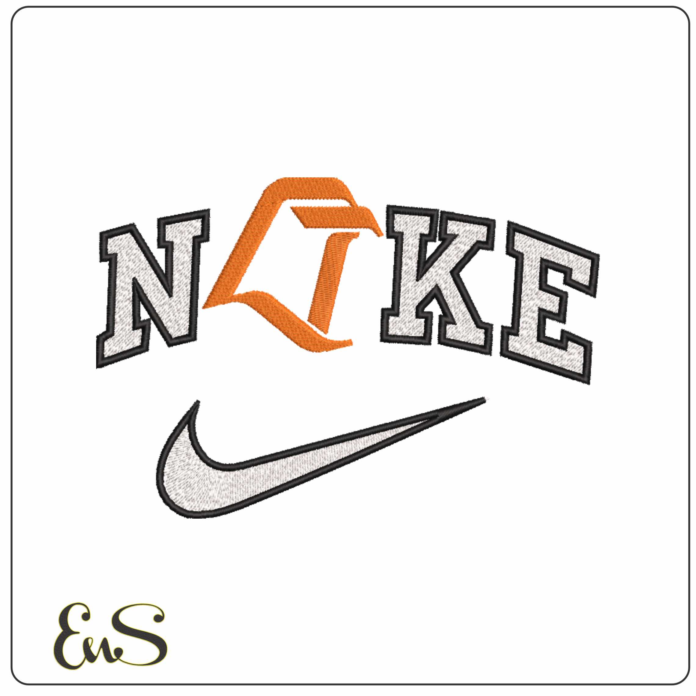 Nike Bowling Green Falcons 1976 to 2004  State University   - Elegant embroidery design file-instant download