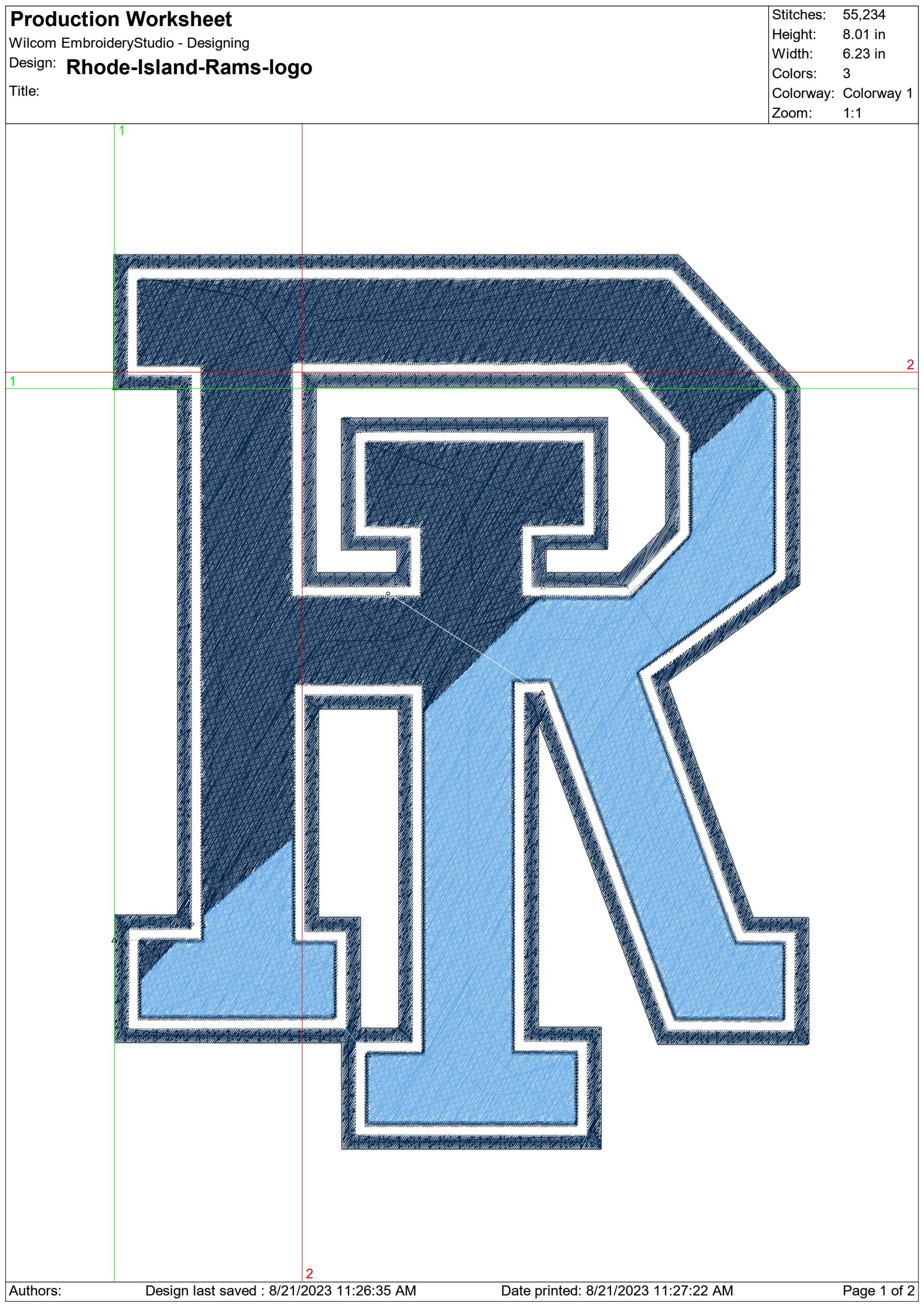 Rhode Island Rams embroidery design - Rhode Island Rams University men's basketball embroidery machine pattern embroidery file - instant download — view 2
