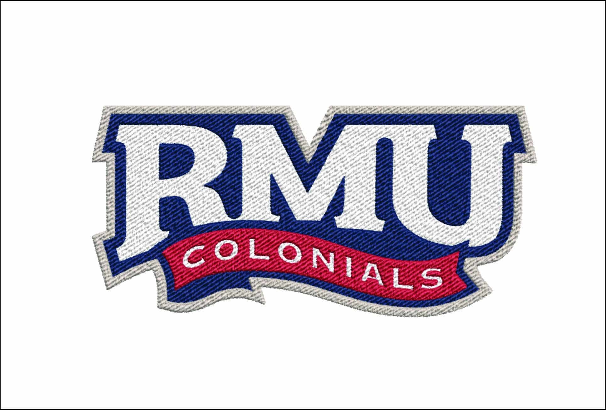 Robert Morris Colonials embroidery design - Robert Morris Colonials University men's football embroidery machine pattern embroidery file - instant download