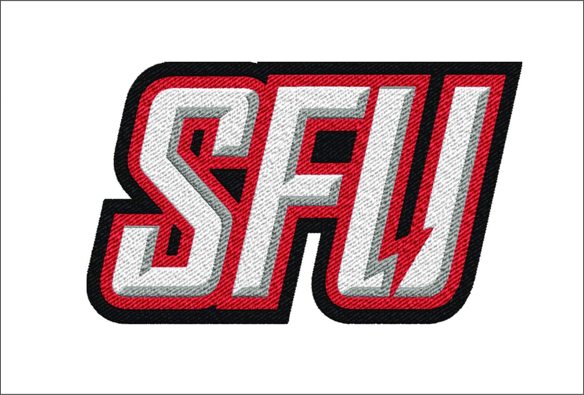 Saint Francis Red Flash embroidery design -Saint Francis Red Flash University men's football embroidery machine pattern embroidery file - instant download