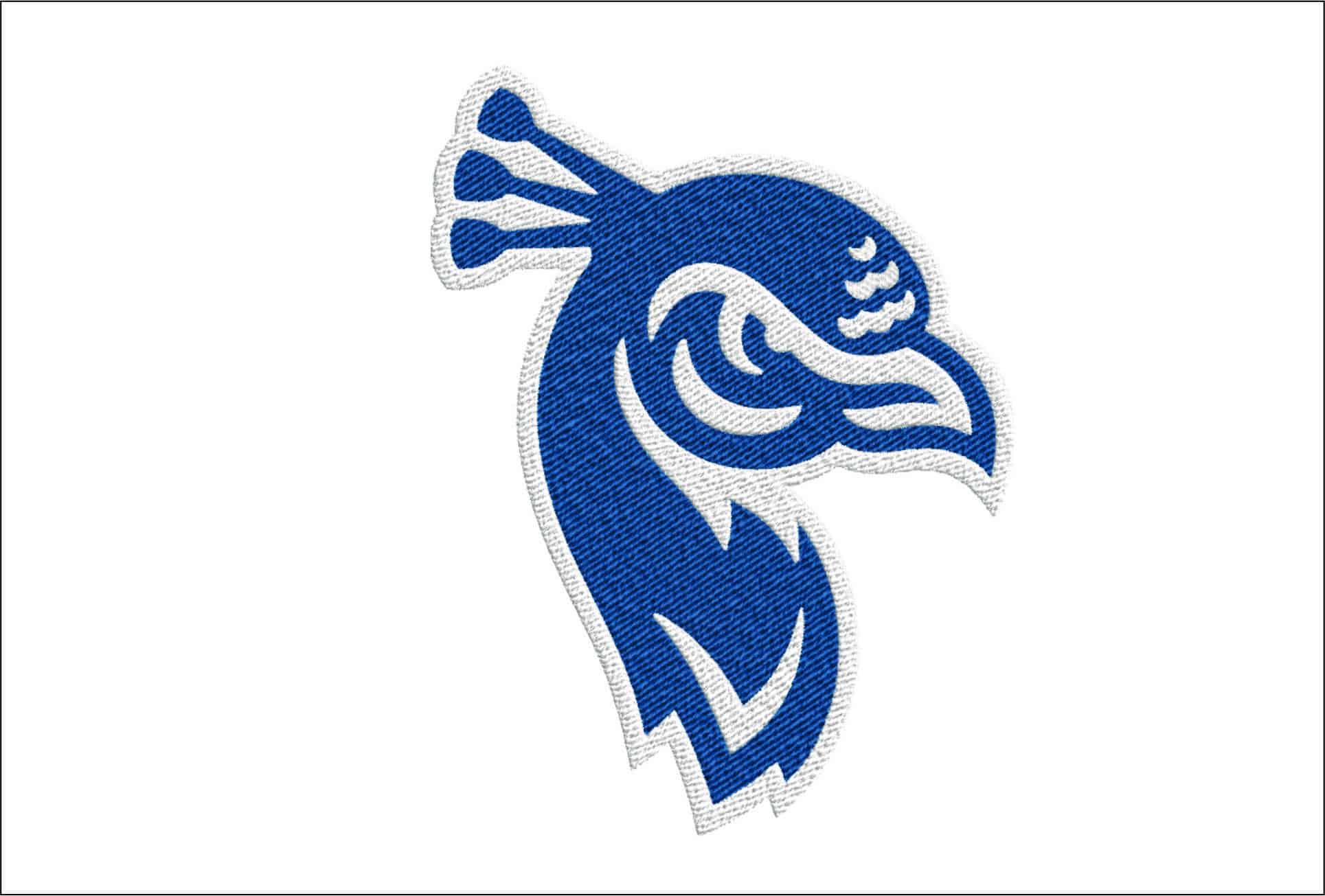 Saint Peter's Peacocks embroidery design -Saint Peter's Peacocks University woman basketball embroidery machine pattern embroidery file - instant download