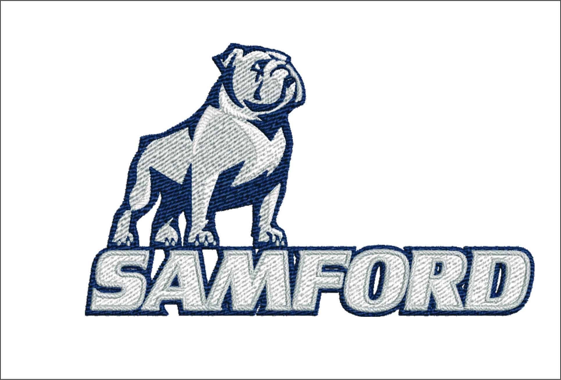 Samford University embroidery design -Samford  University  embroidery machine pattern embroidery file - instant download