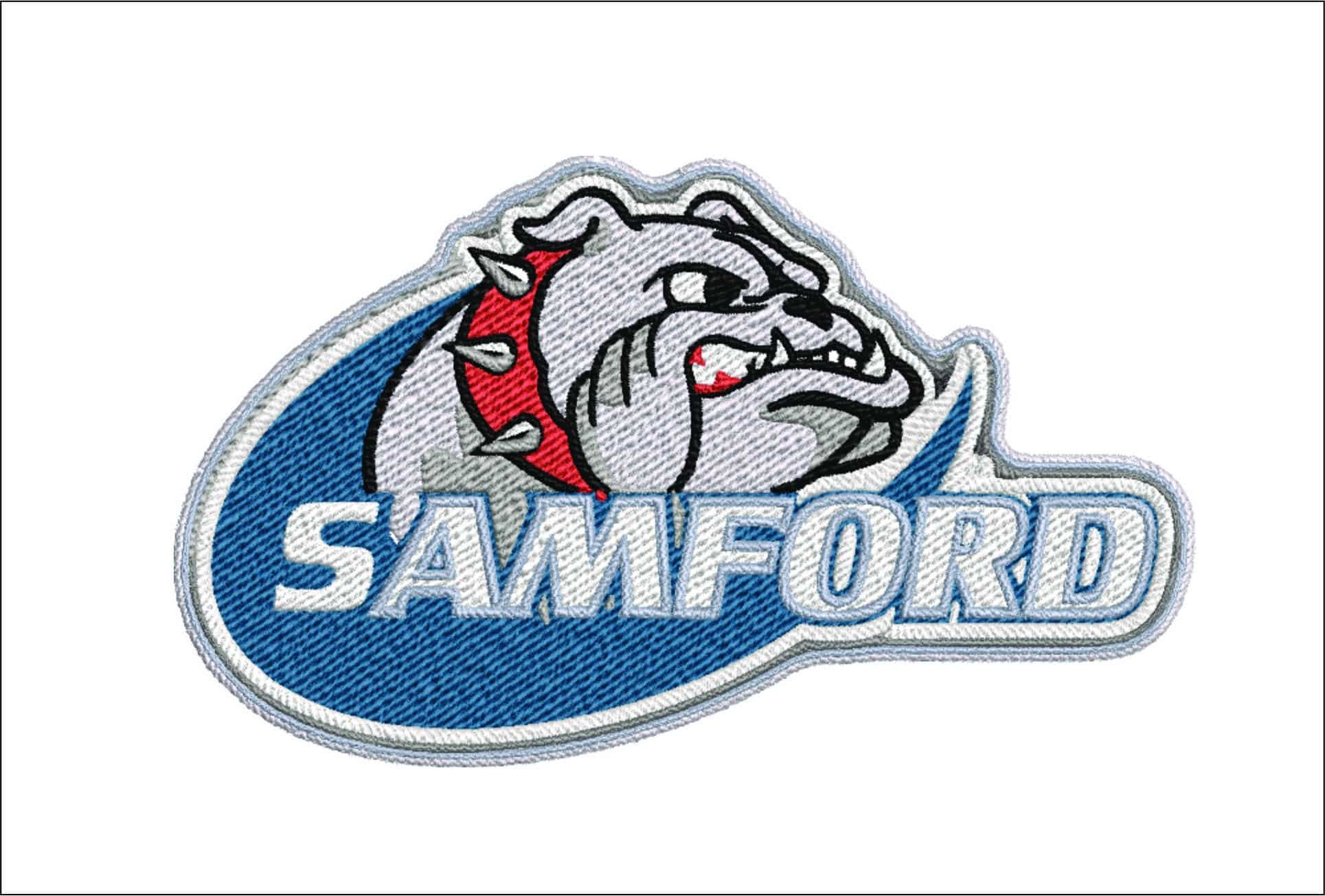 Samford Bulldog University embroidery design -Samford Bulldog University men's Football embroidery machine pattern embroidery file - instant download