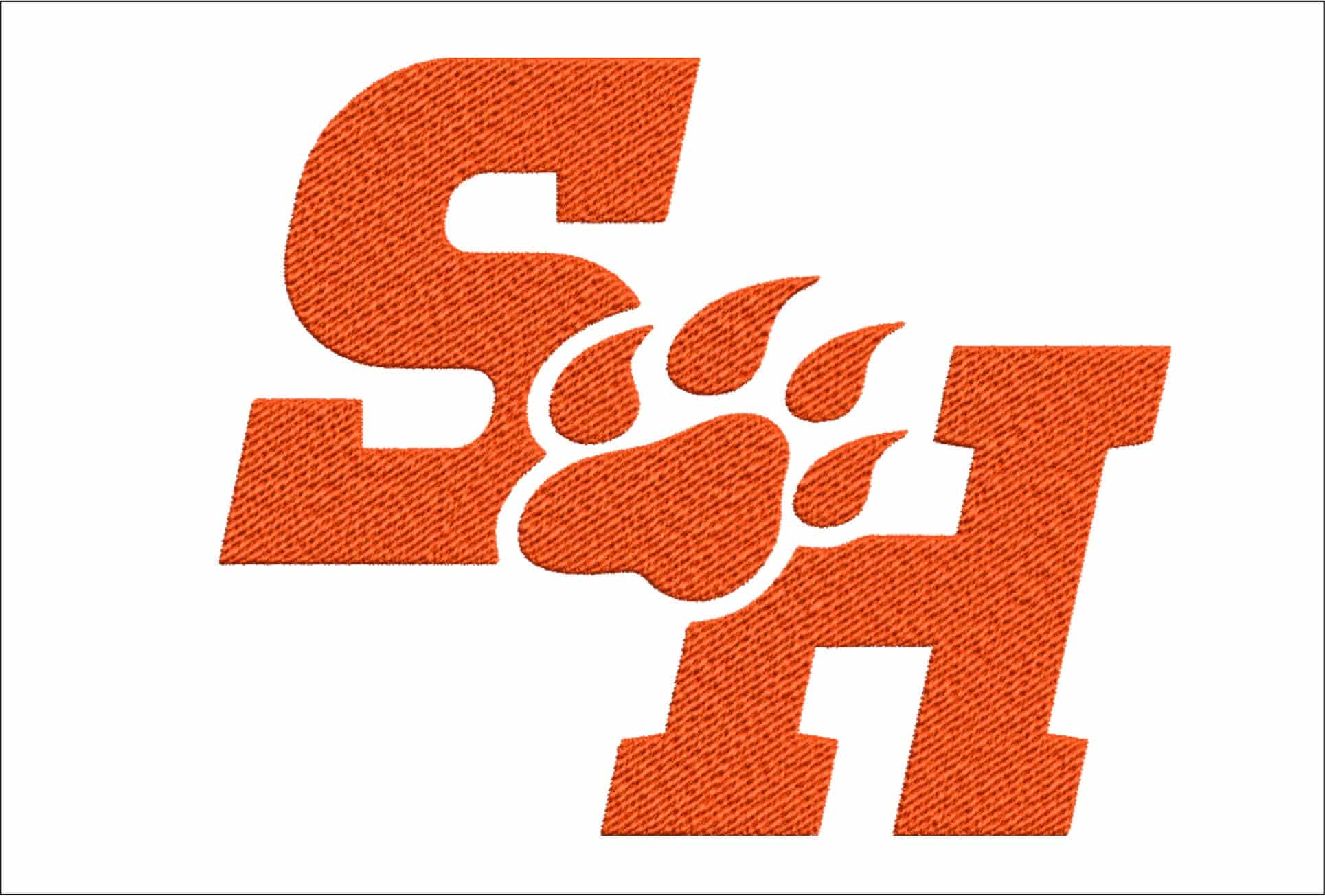 Sam Houston Bearkats  embroidery design -Sam Houston Bearkats University men's Football embroidery machine pattern embroidery file - instant download