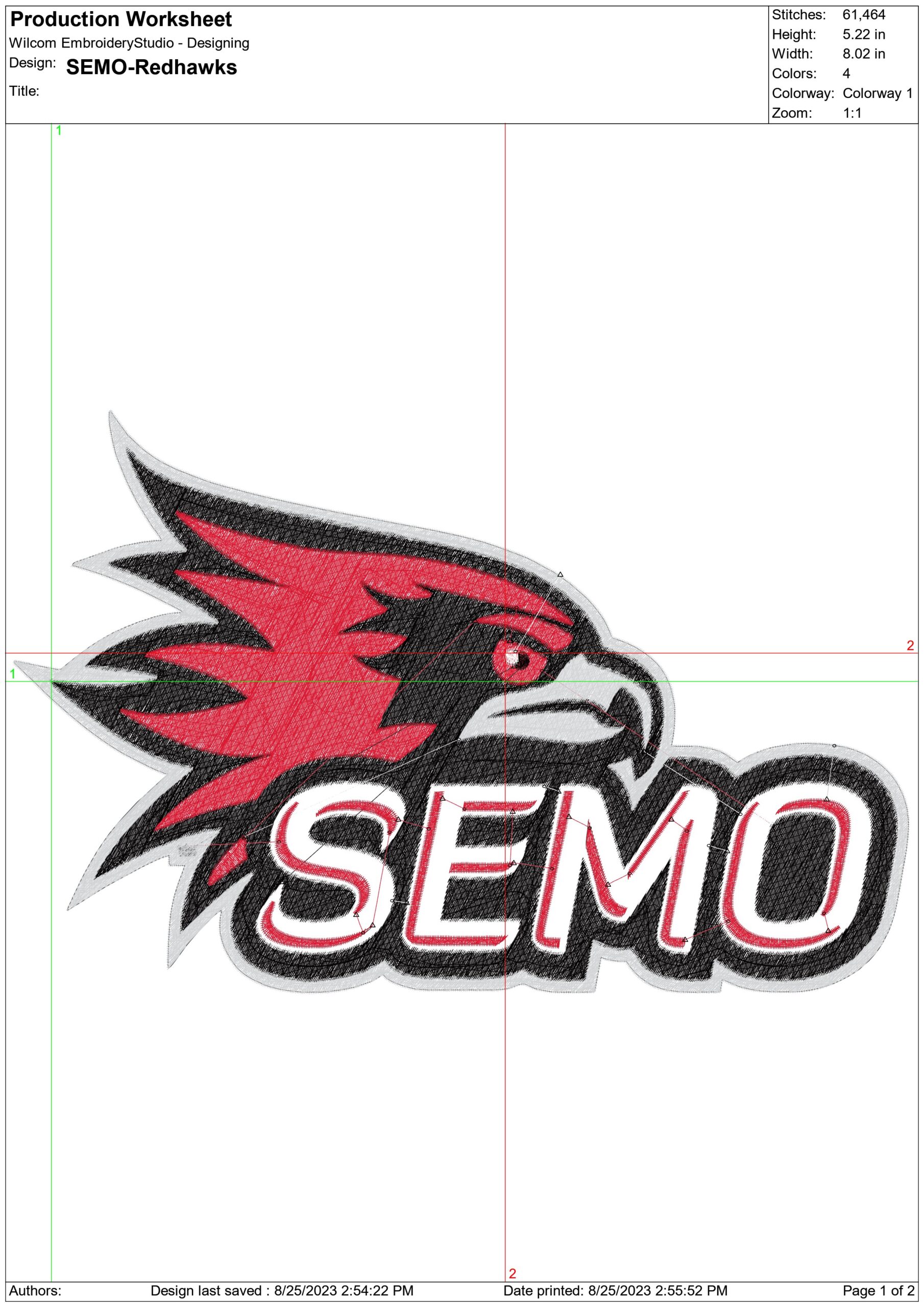 Southeast Missouri State Redhawks embroidery design -Southeast Missouri State Redhawks University men's football embroidery machine pattern embroidery file - instant download — view 2