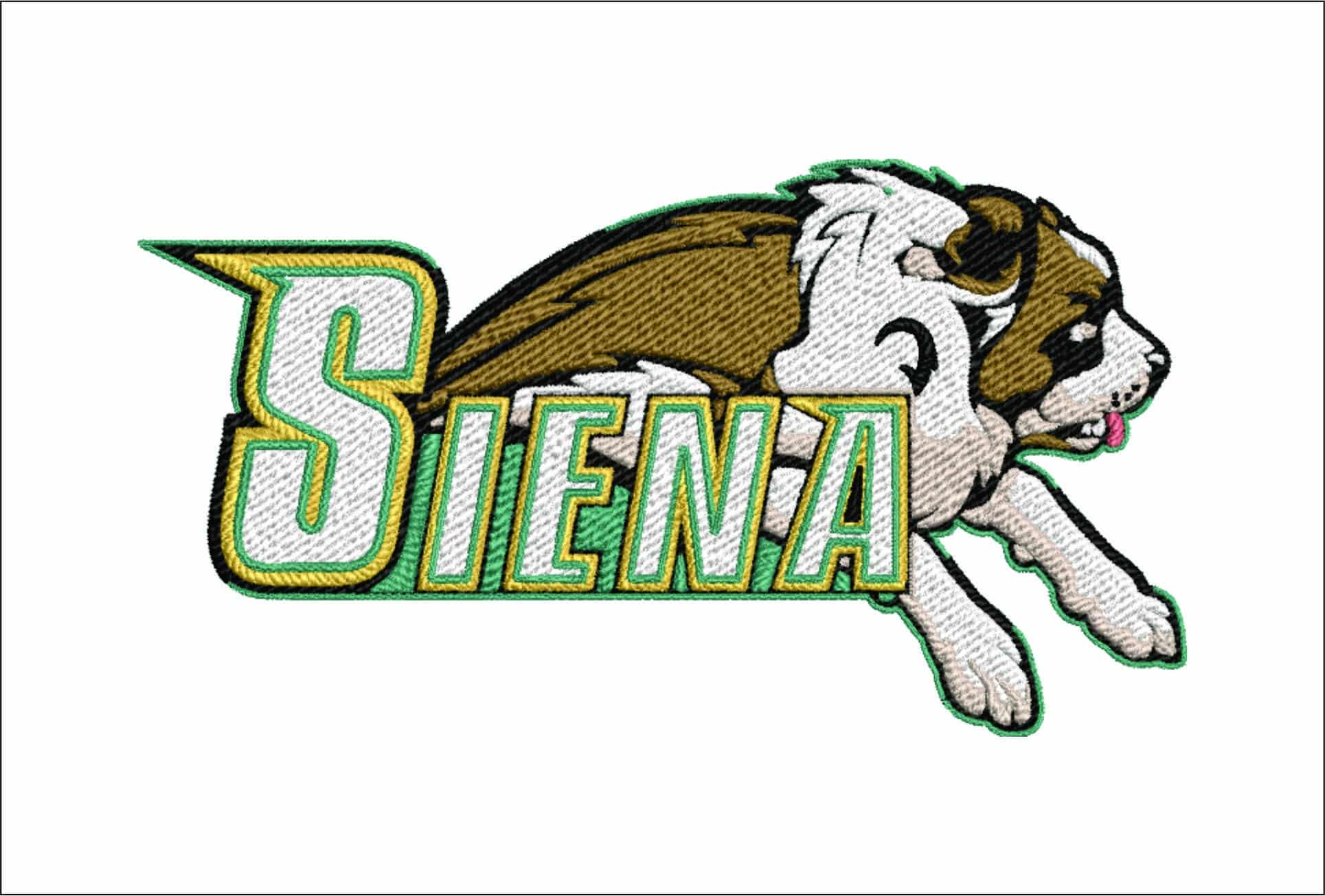Siena Saints embroidery design -Siena Saints University men's basketball embroidery machine pattern embroidery file - instant download