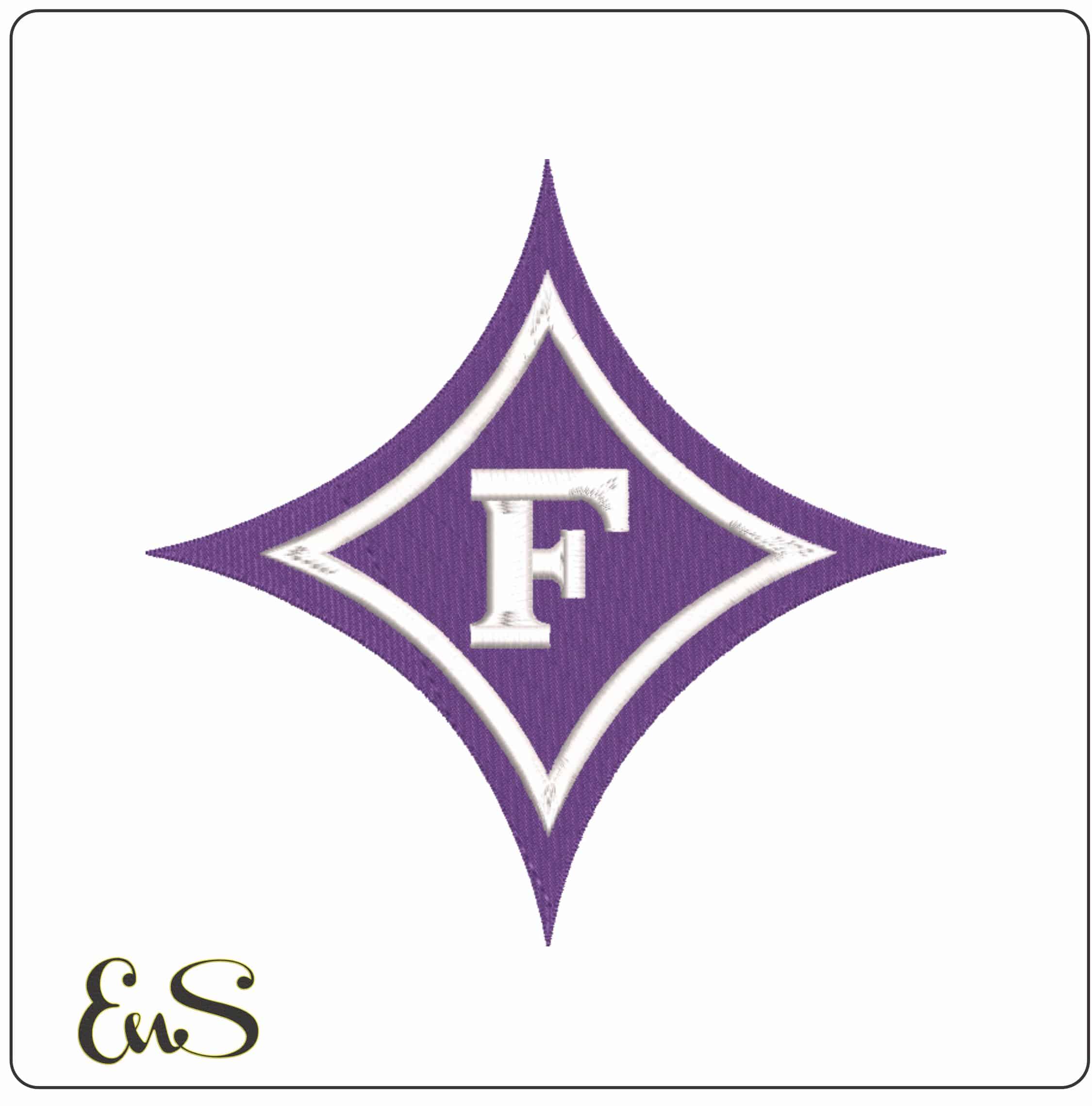Furman Paladins 2013 on Furman University - Elegant embroidery design file-instant download