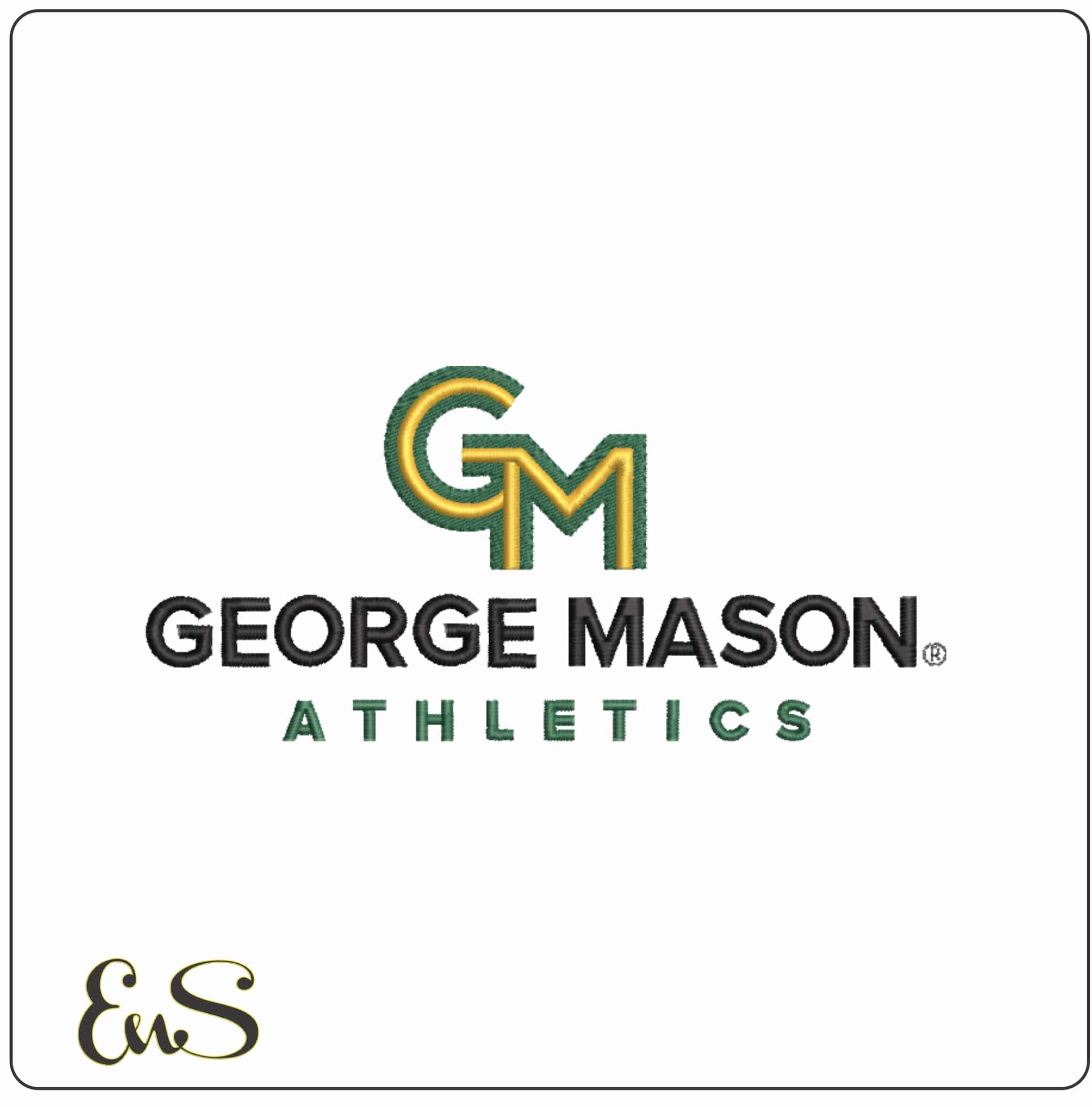 George Mason Patriots 2024 on George Mason University - Elegant embroidery design file-instant download