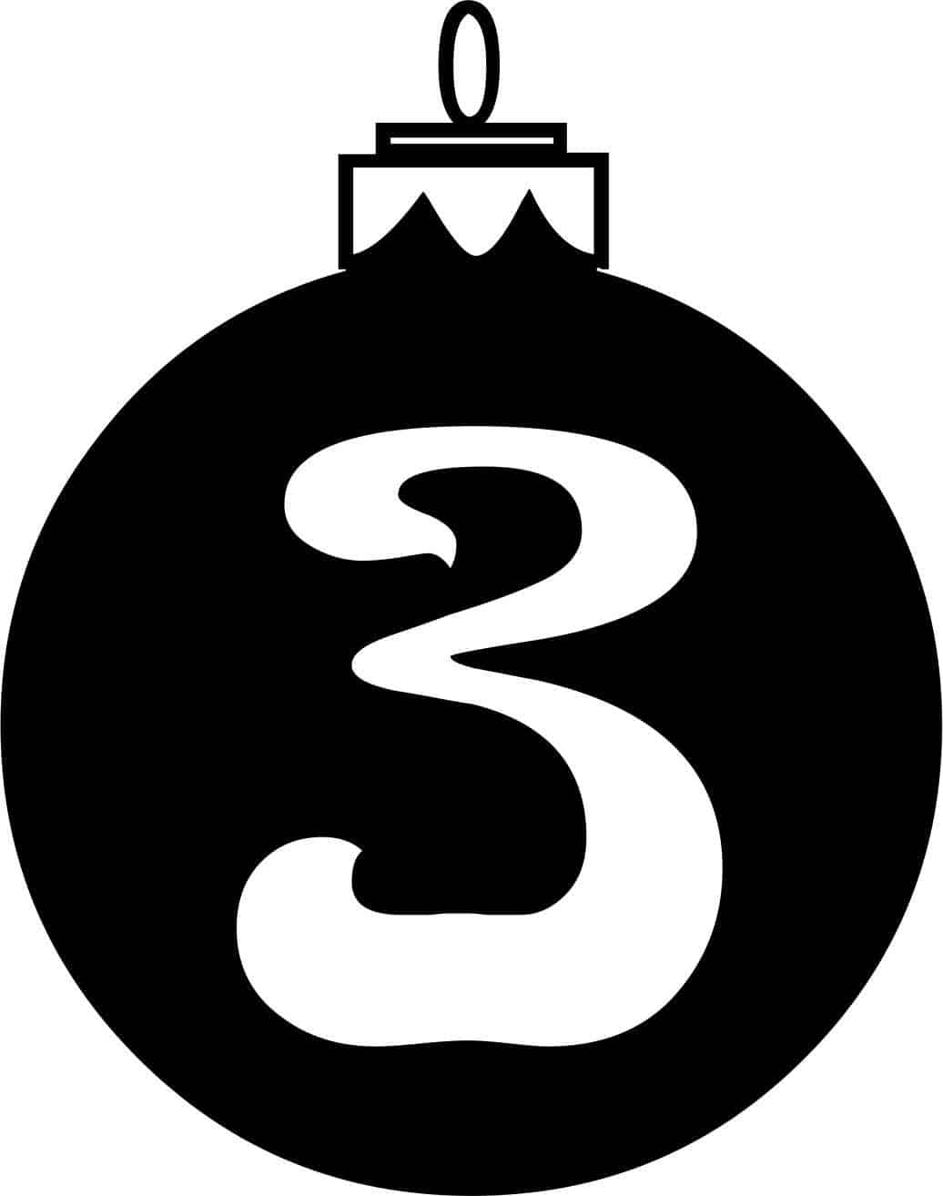 Christmas Advent Calendar - embroidery file - instant download in a frame — view 5