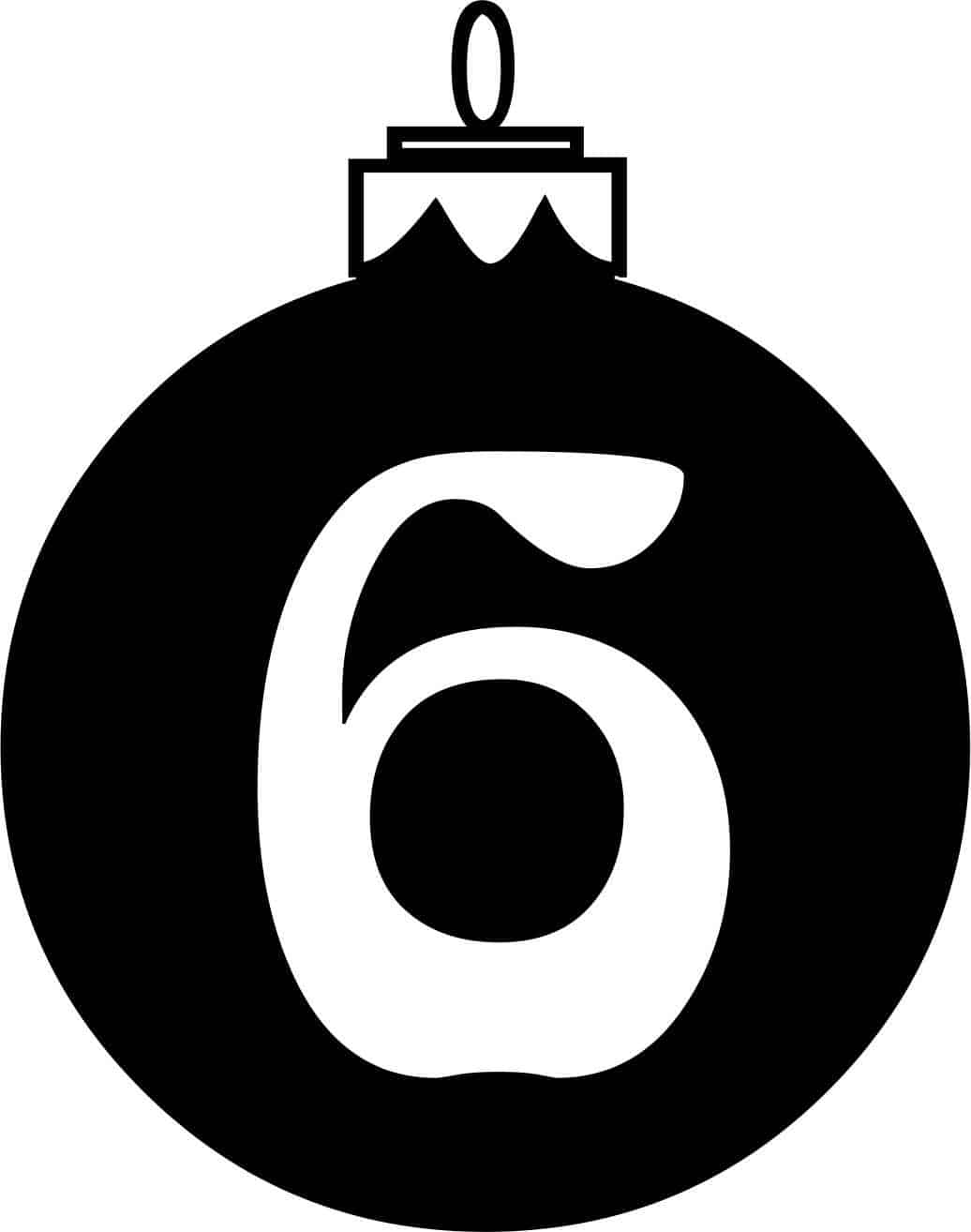 Christmas Advent Calendar - embroidery file - instant download in a frame — view 8
