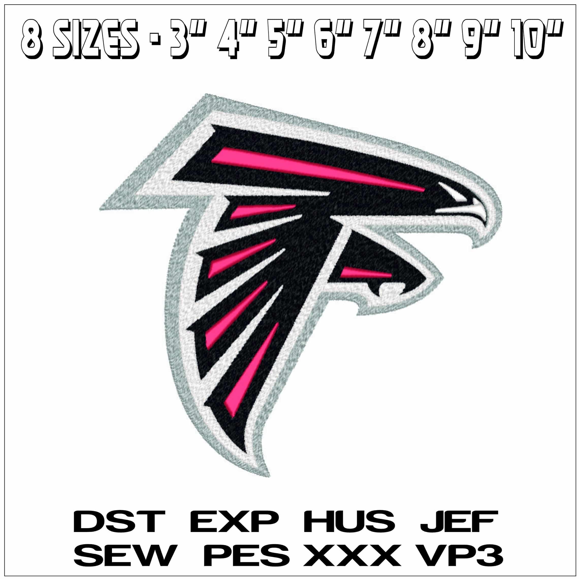 Atlanta Falcons NFL embroidery design -Mercedes Benz  Stadium men's football embroidery machine pattern embroidery file - instant download — view 2