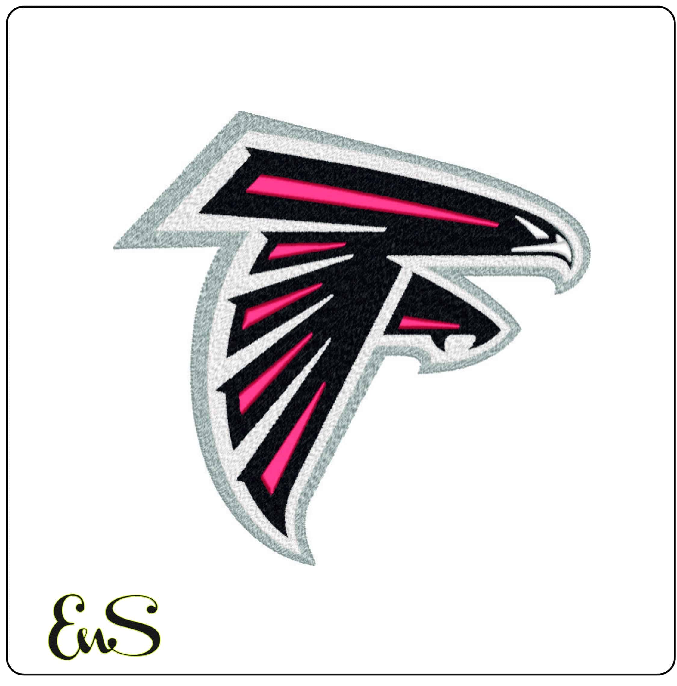 Atlanta Falcons NFL embroidery design -Mercedes Benz Stadium men's football embroidery machine pattern embroidery file - instant download