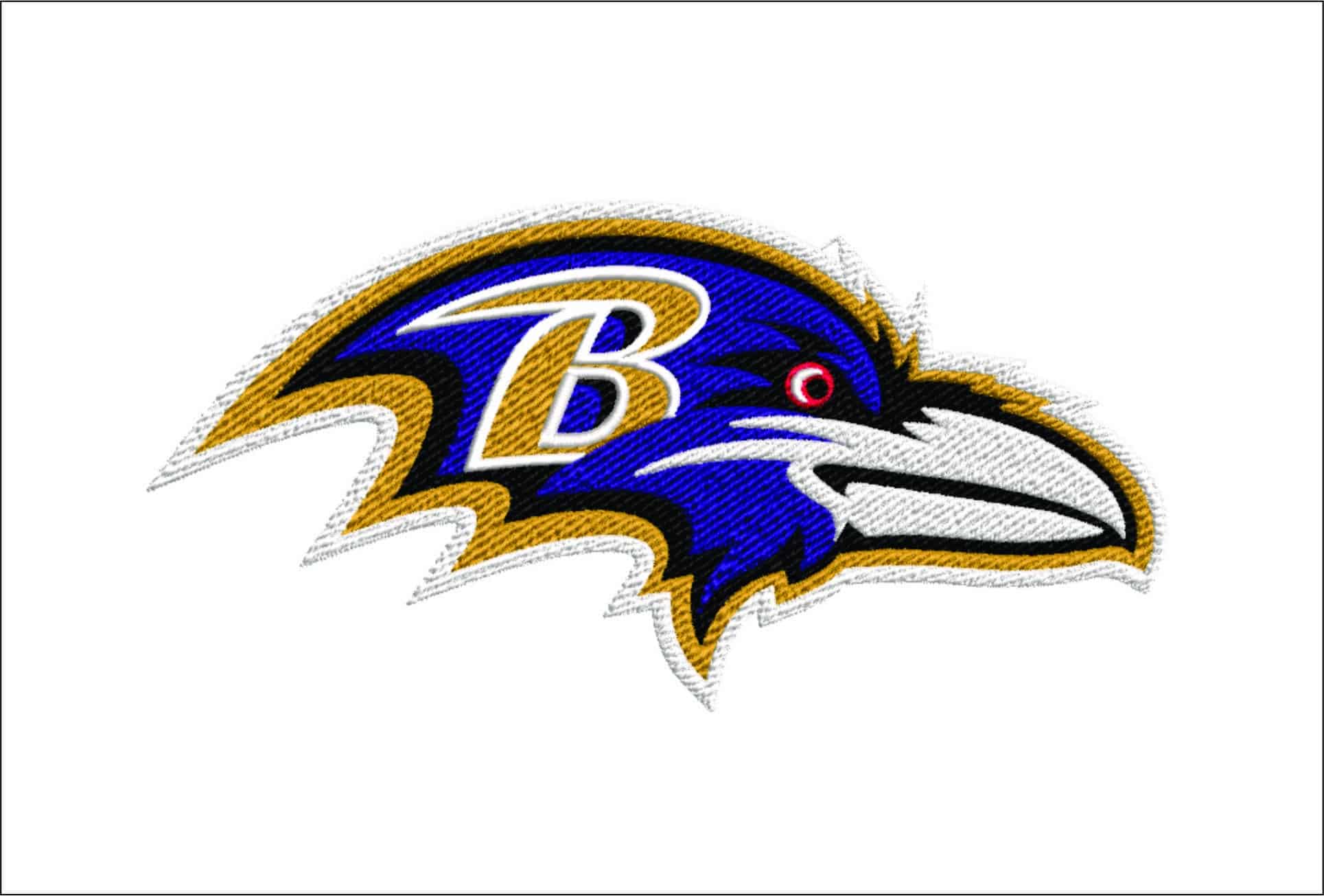 Baltimore Ravens NFL embroidery design -Baltimore Ravens M&T Stadium men's football embroidery machine pattern embroidery file - instant download