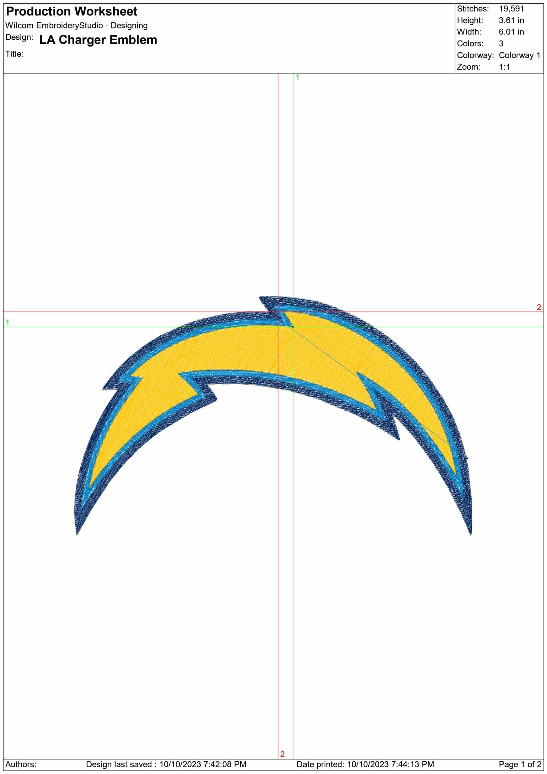 Los Angeles Chargers NFL embroidery design -SoFi Stadium  men's football embroidery machine pattern embroidery file - instant download — view 2