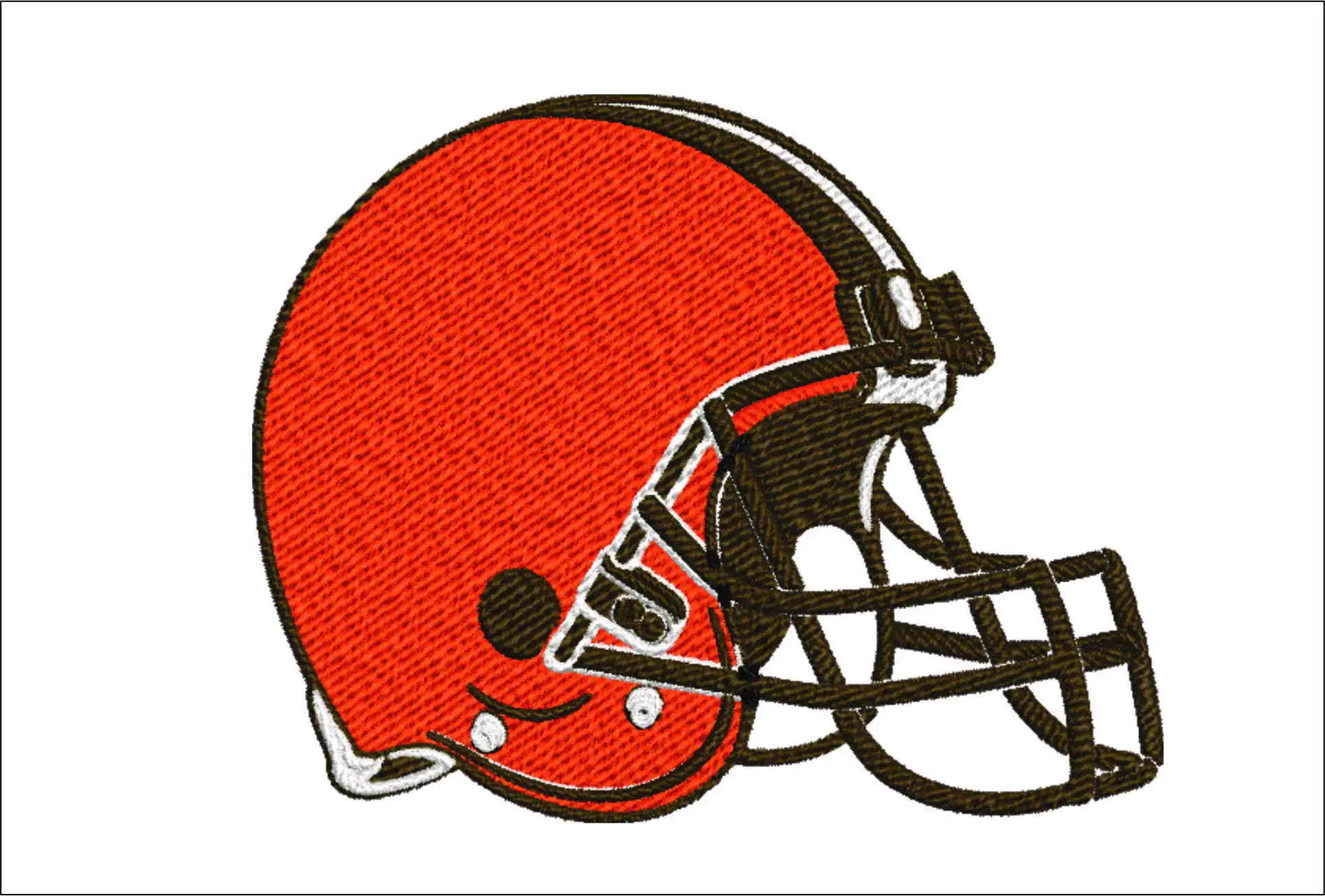 Cleveland Browns NFL embroidery design -Cleveland Browns Stadium men's football embroidery machine pattern embroidery file - instant download