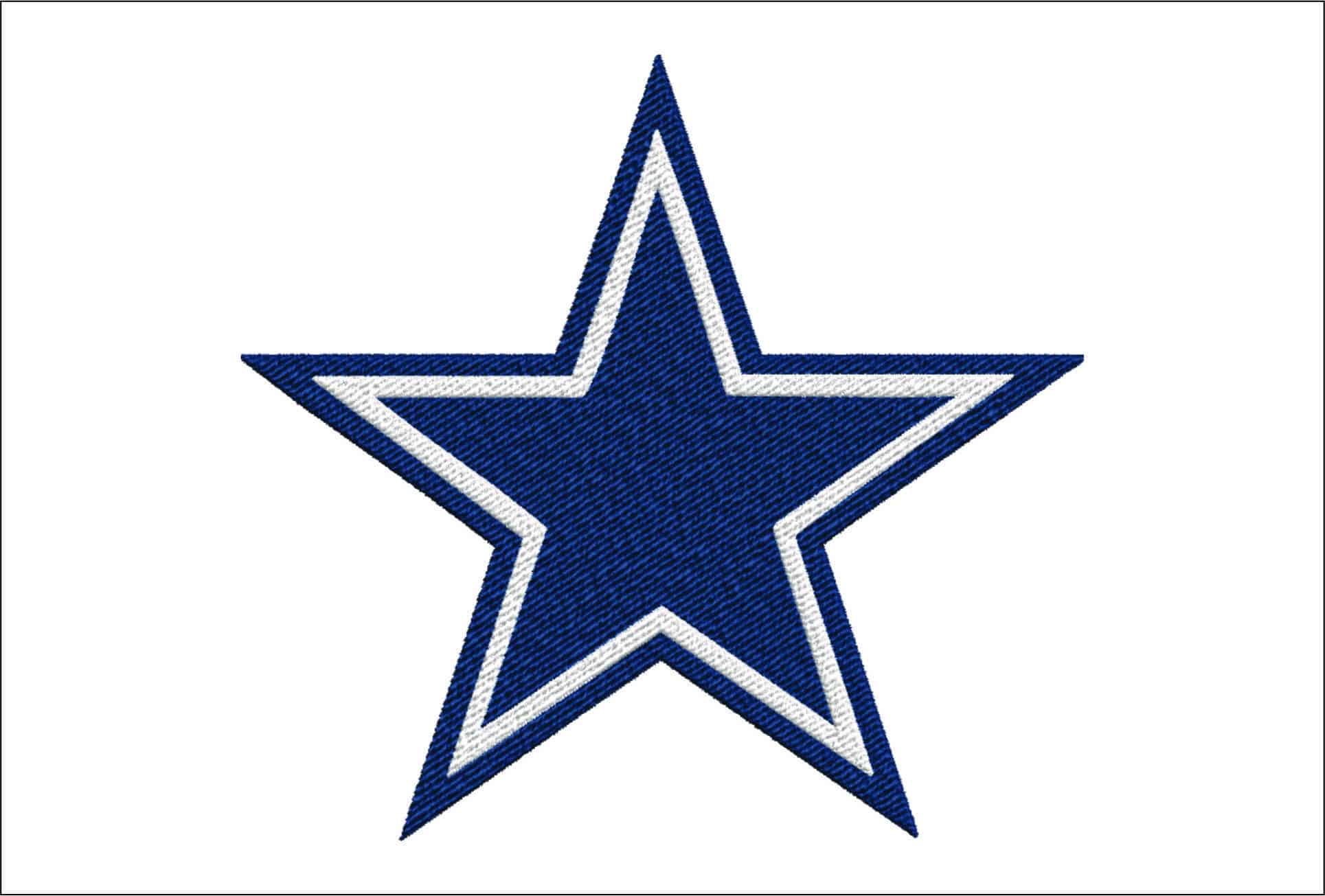 Dallas Cowboys NFL embroidery design -AT&T Stadium men's football embroidery machine pattern embroidery file - instant download