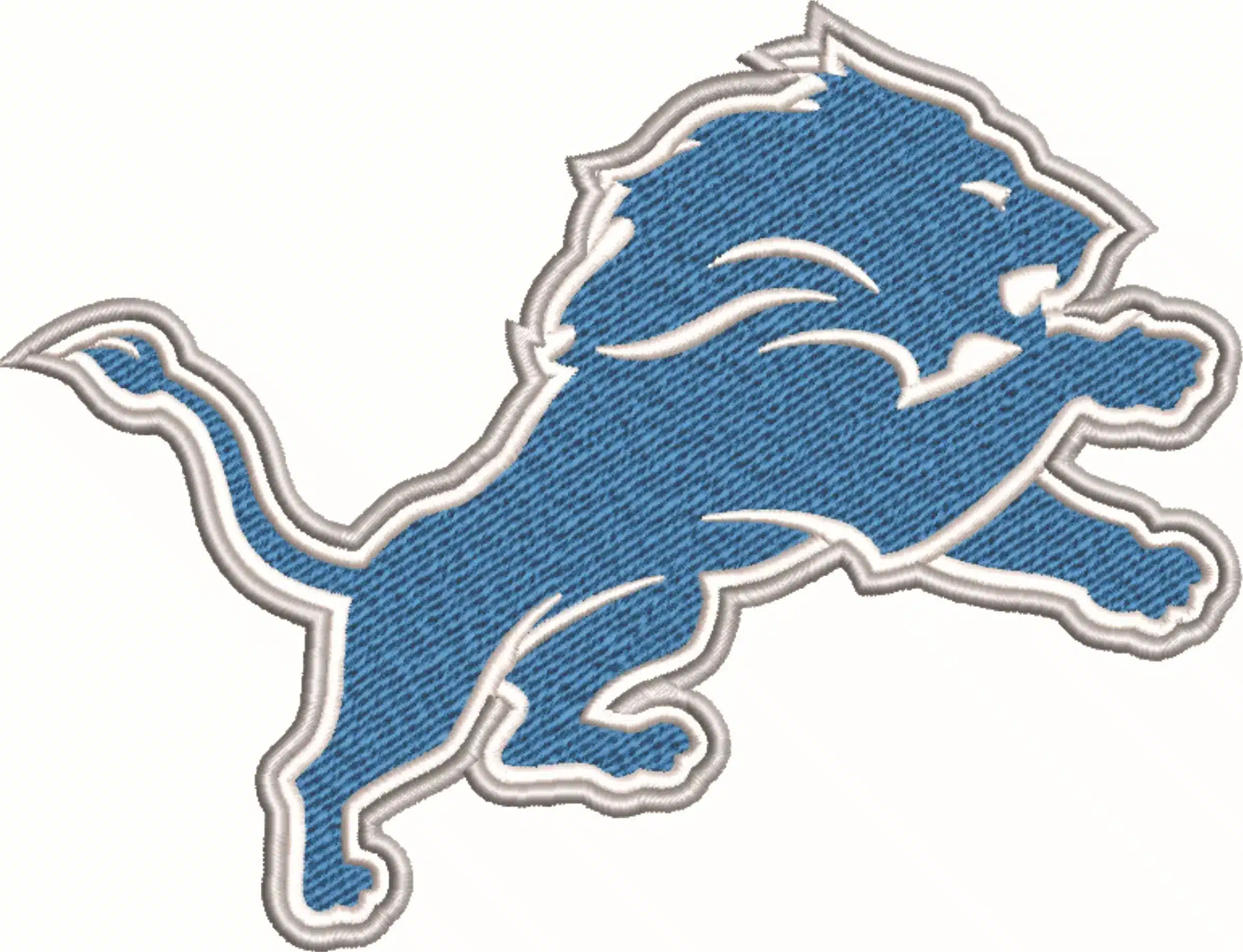 Detroit Lions NFL embroidery design -Ford Field Detroit Michigan Stadium men's football embroidery machine pattern embroidery file - instant download — view 3