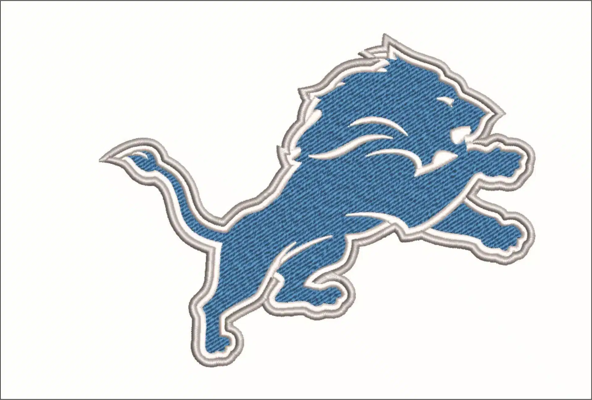 Detroit Lions NFL embroidery design -Ford Field Detroit Michigan Stadium men's football embroidery machine pattern embroidery file - instant download
