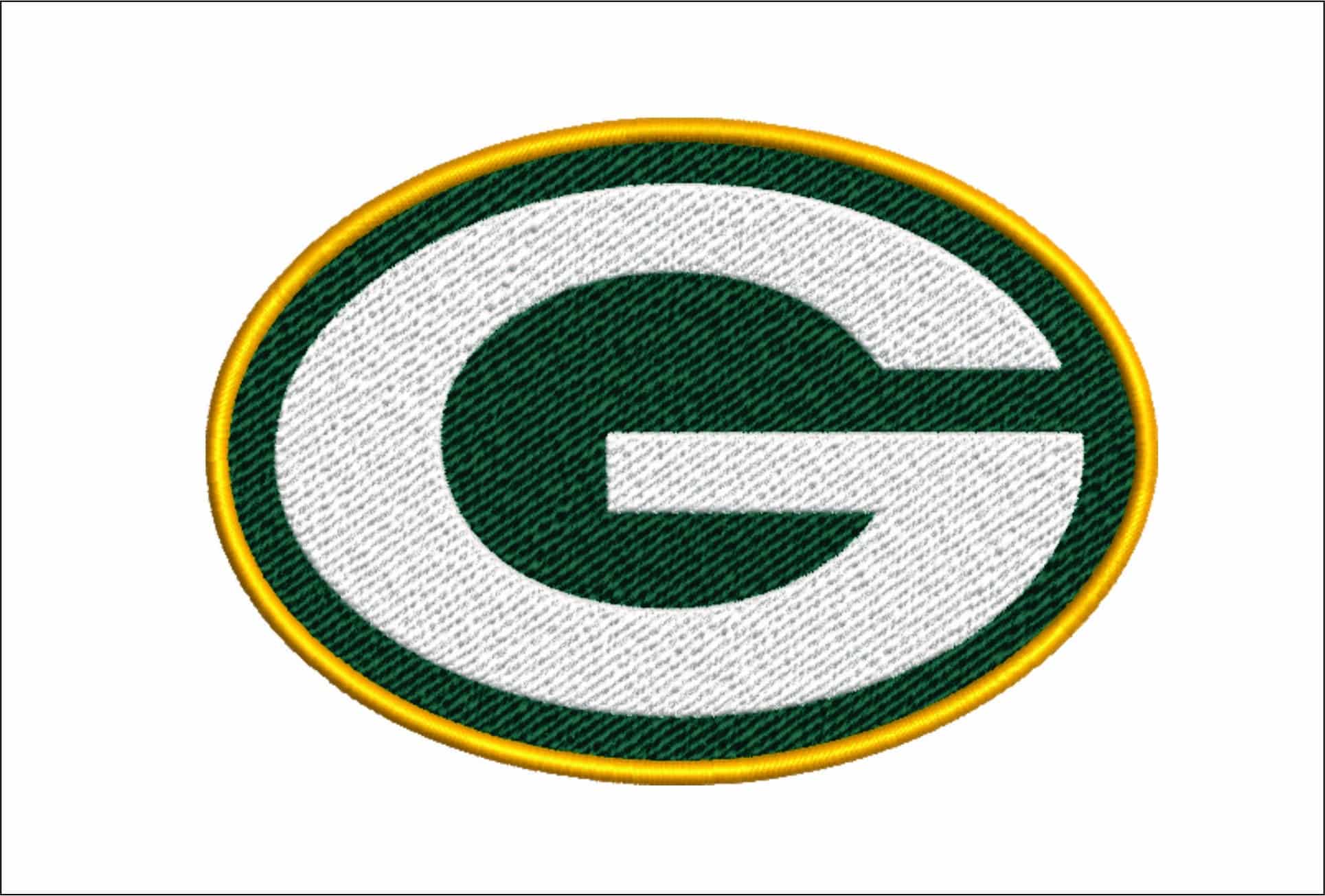Green Bay Packers NFL embroidery design -Lambeau Field Green Bay Wisconsin Stadium men's football embroidery machine pattern embroidery file - instant download