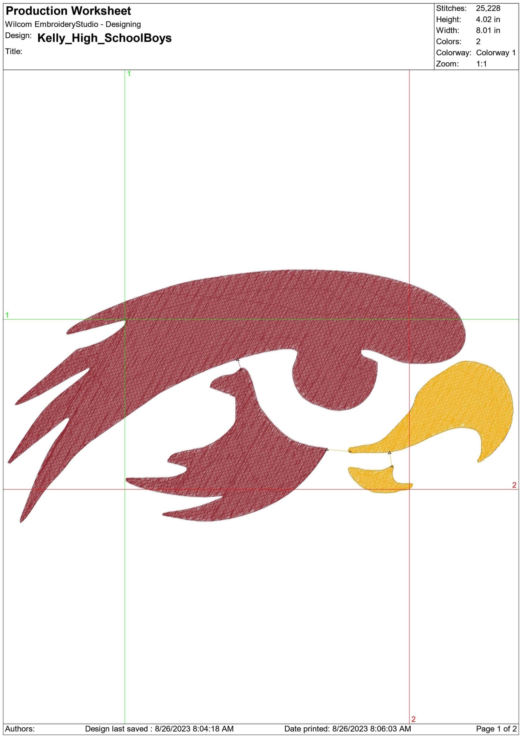 Kelly High School NFL embroidery design -Benton MO USA Stadium men's football embroidery machine pattern embroidery file - instant download — view 2