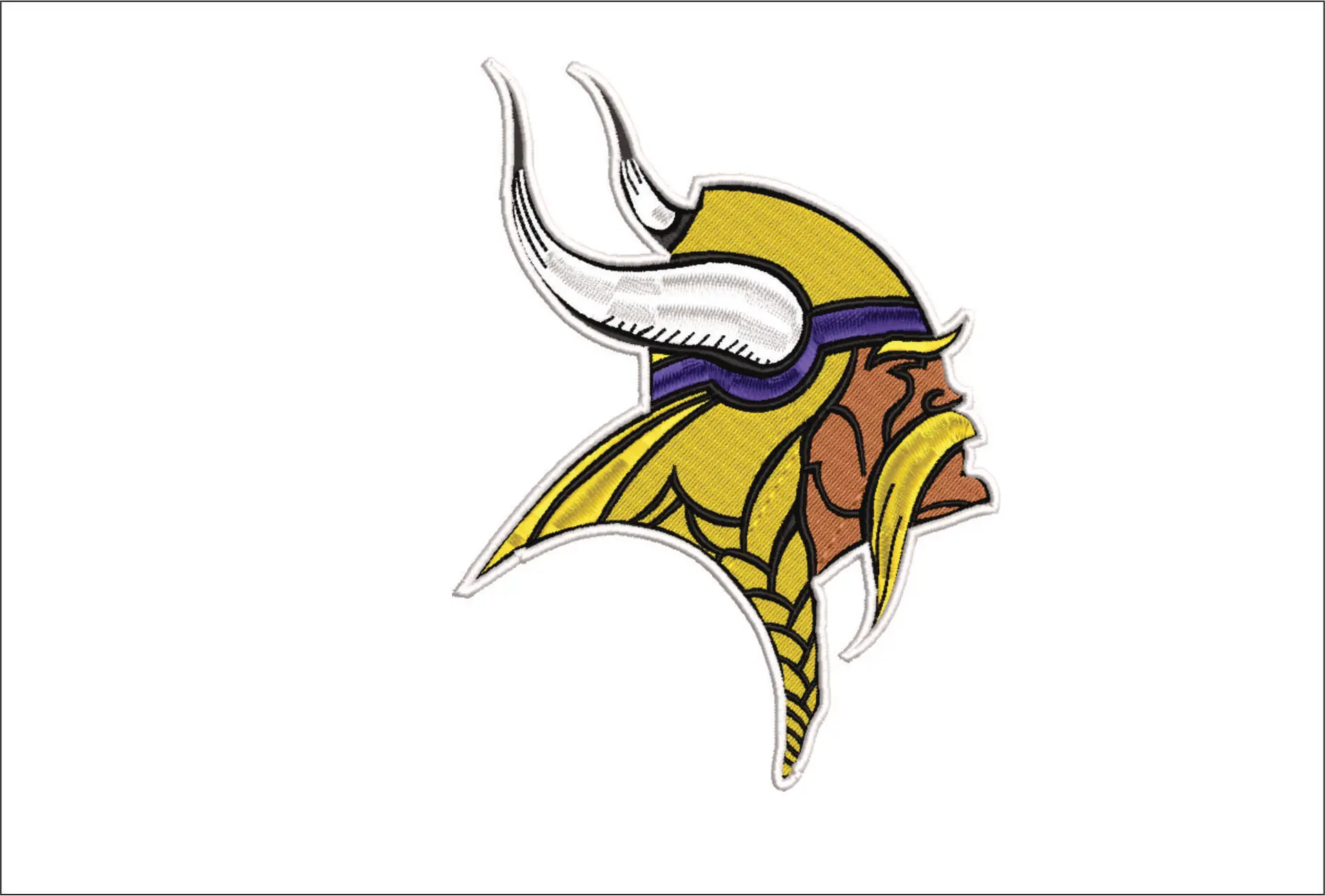 Minnesota Vikings NFL embroidery design -U.S Bank Stadium men's football embroidery machine pattern embroidery file - instant download