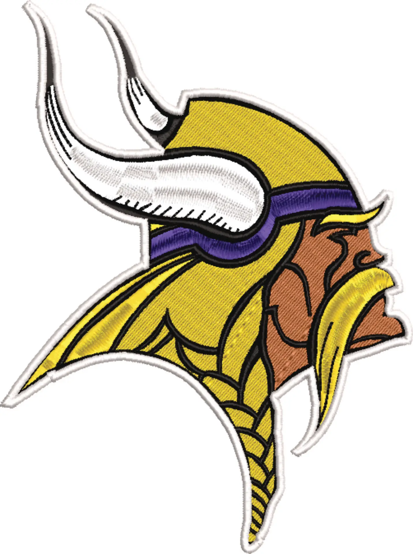 Minnesota Vikings NFL embroidery design -U.S Bank Stadium men's football embroidery machine pattern embroidery file - instant download — view 3