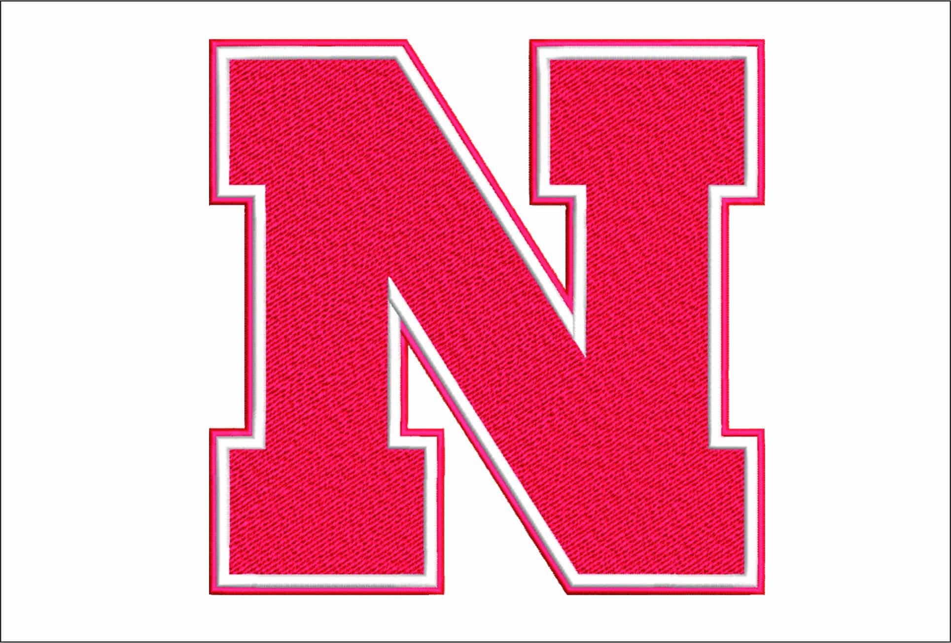 Nebraska Cornhuskers NFL embroidery design -Memorial Stadium men's football embroidery machine pattern embroidery file - instant download
