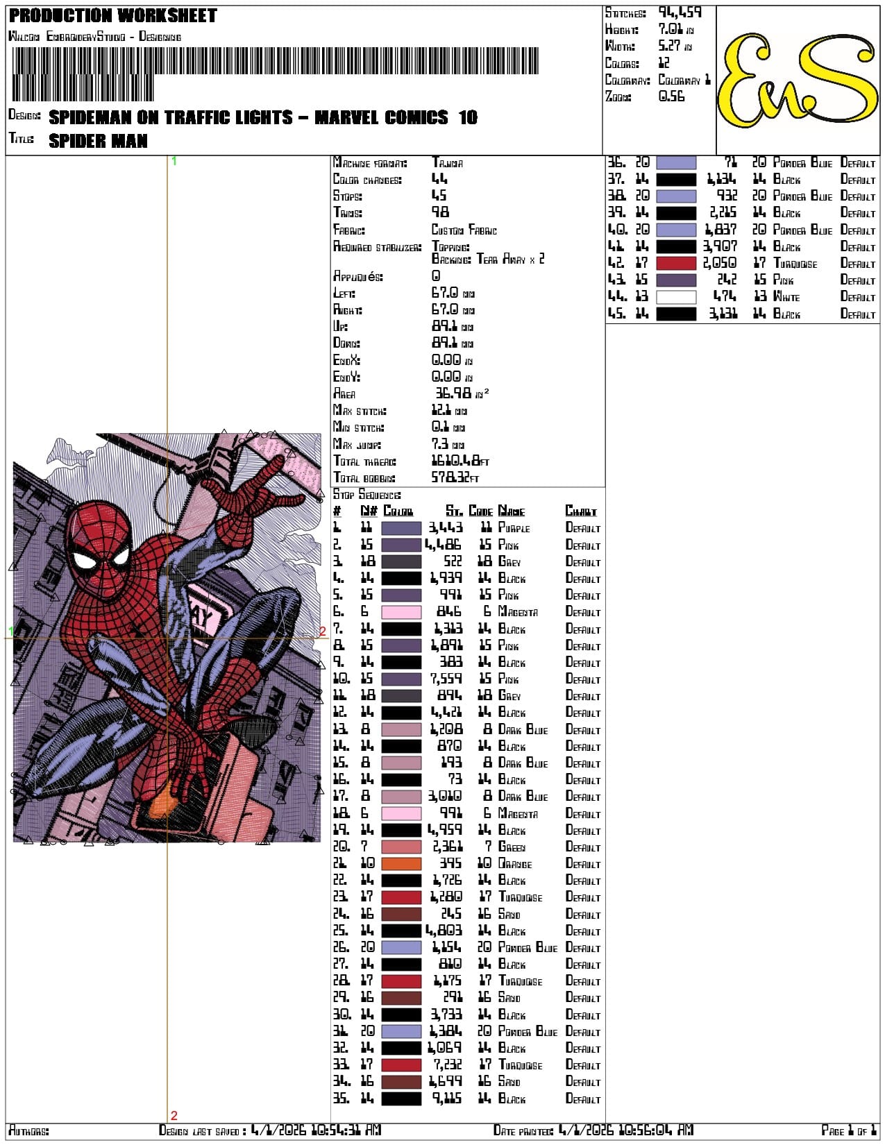 Spideman on Traffic Lights - Elegant embroidery design file-instant download — view 3