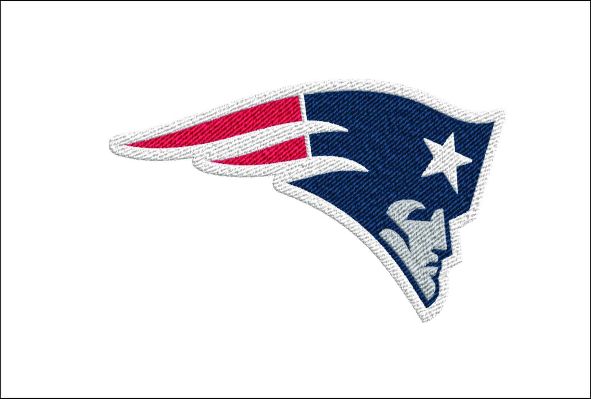 New England Patriots NFL embroidery design -Gillette Stadium men's football embroidery machine pattern embroidery file - instant download