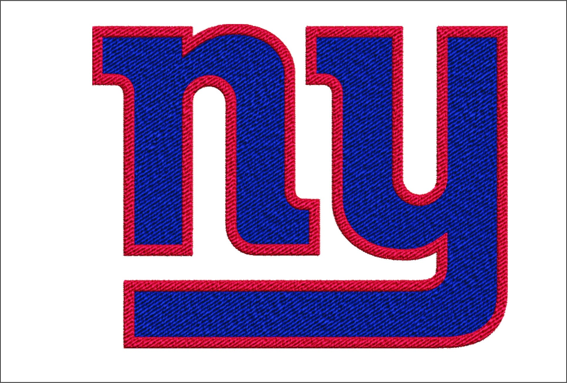 New York Giants NFL embroidery design -MetLife Stadium men's football embroidery machine pattern embroidery file - instant download