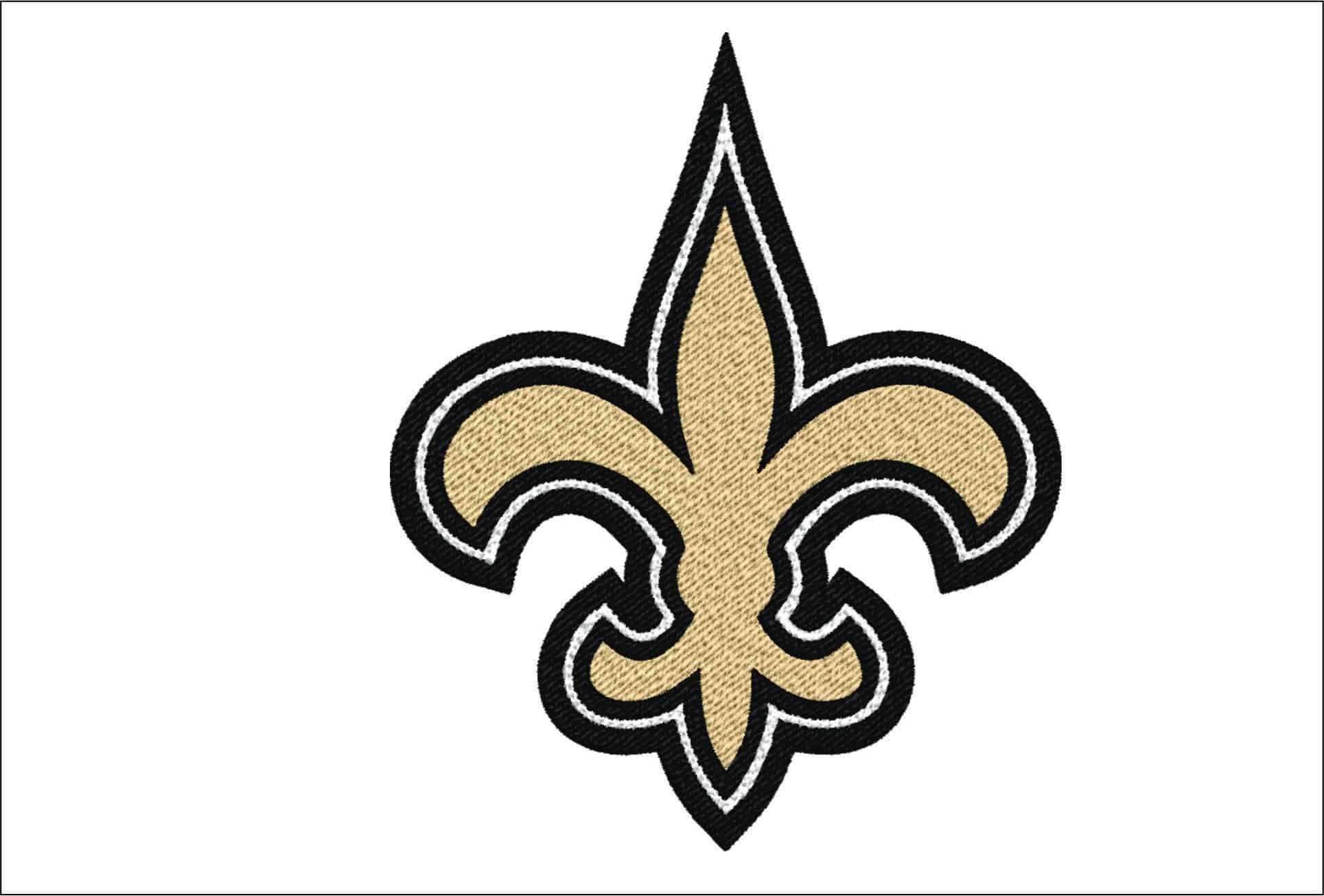 New Orleans Saints NFL embroidery design -Caesars Superdome Stadium men's football embroidery machine pattern embroidery file - instant download