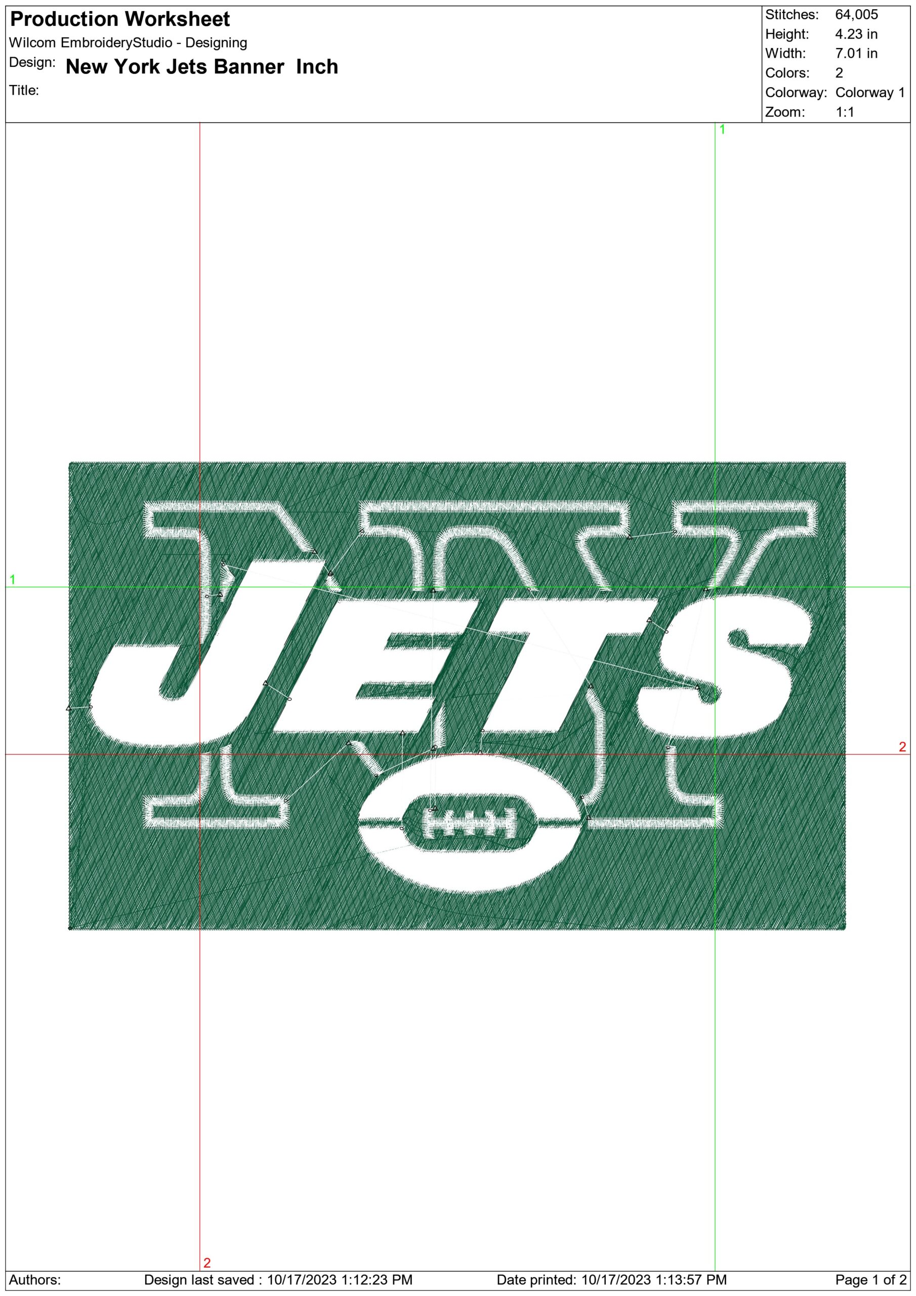 New York Jets NFL embroidery design -MetLife Stadium men's football embroidery machine pattern embroidery file - instant download — view 3