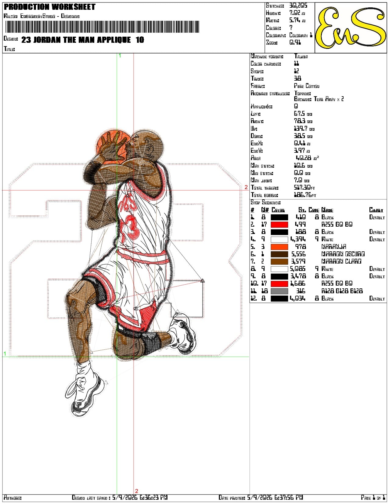 23 Jordan the Man Applique  - Elegant embroidery design file-instant download — view 3