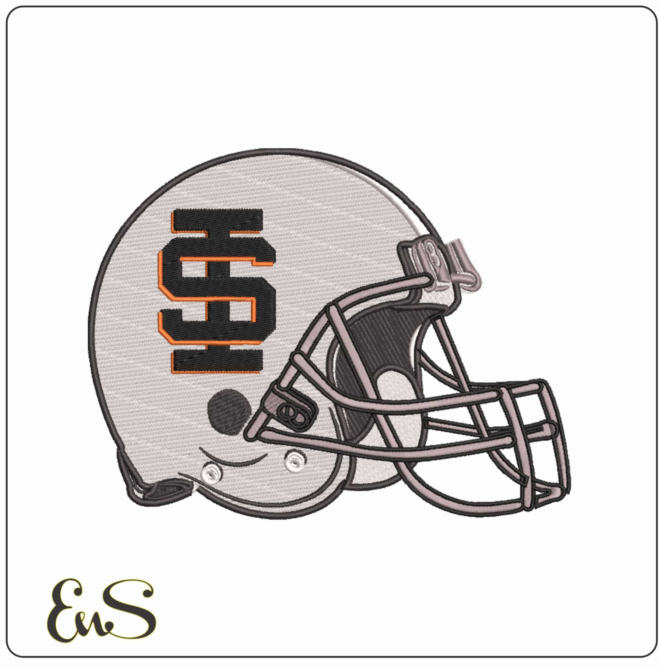 AF Helmet Idaho State Bengals 2012 to 2018  - Elegant embroidery design file-instant download
