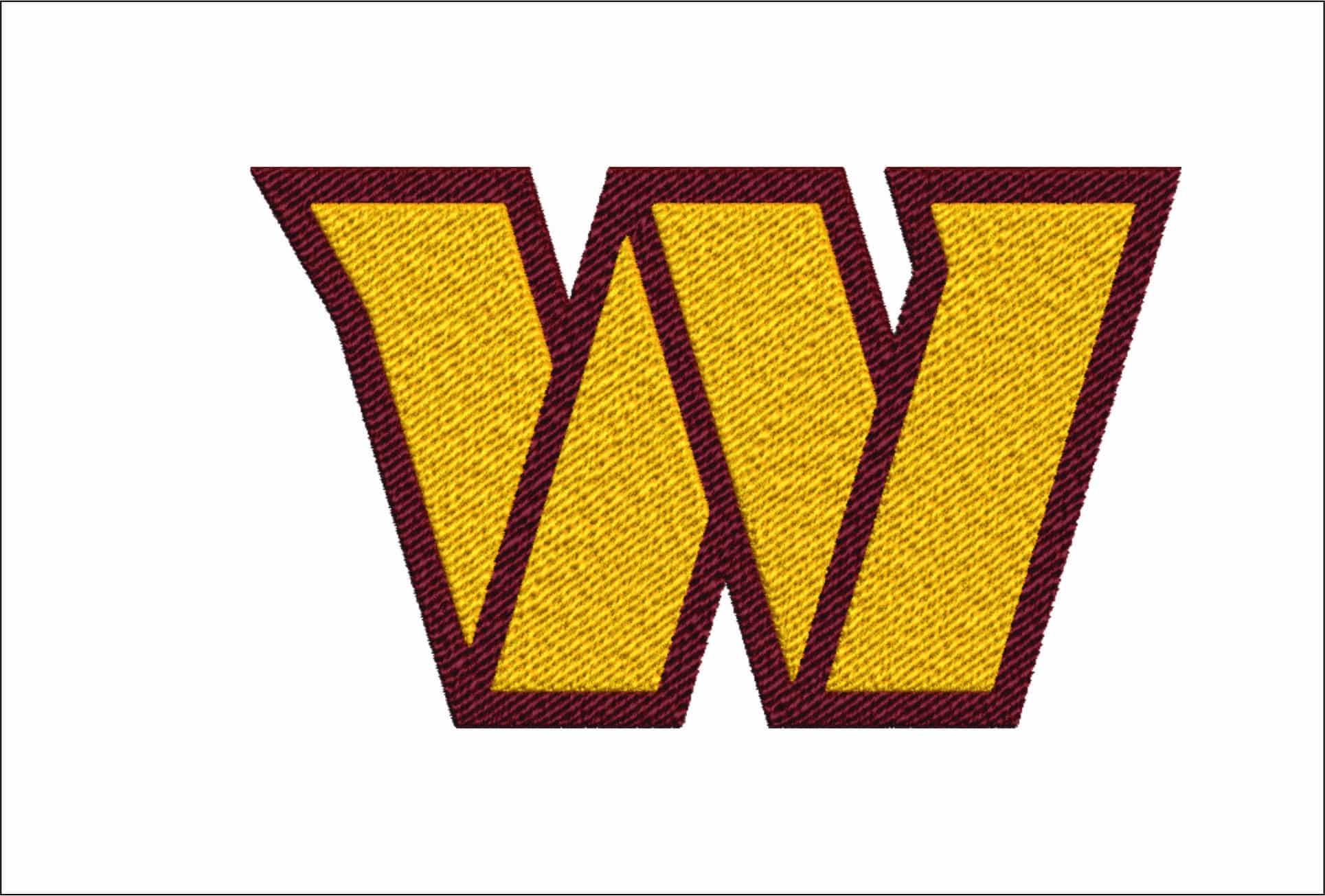Washington Redskin Commanders NFL embroidery design -FedExField Stadium men's football embroidery machine pattern embroidery file - instant download