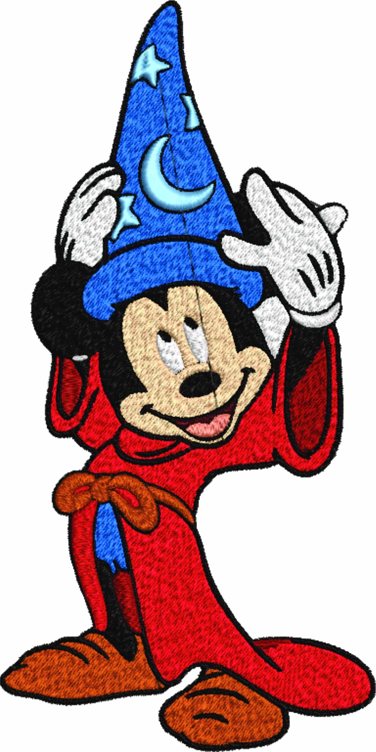 mickey mouse embroidery design machine embroidery design, design for kids, babies, infants, fill embroidery design, instant download 6 sizes — view 2