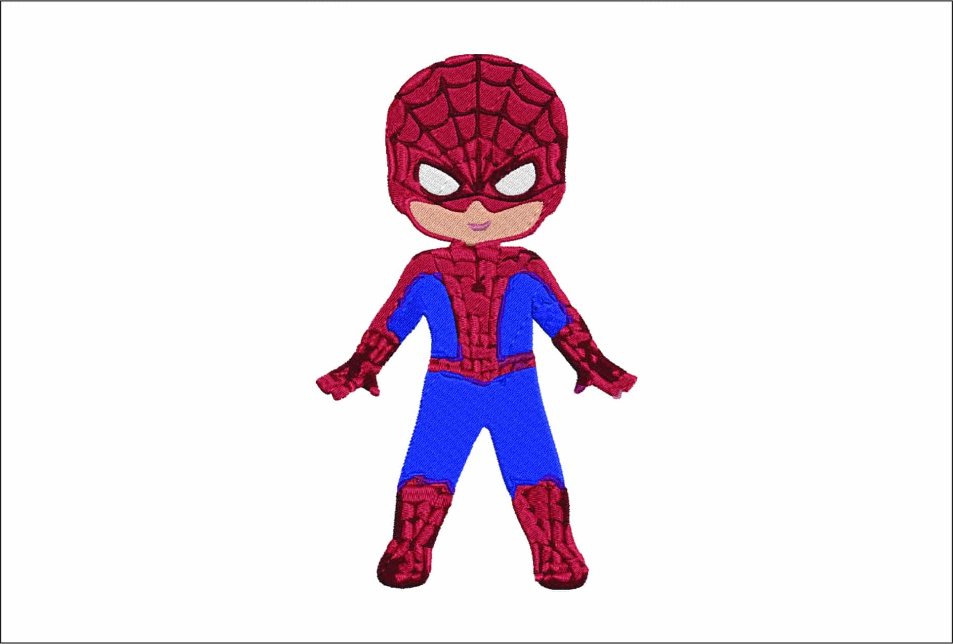 Baby Spider Man embroidery design Cool Baby super hero design machine pattern Baby toddler embroidery file instant download in a frame
