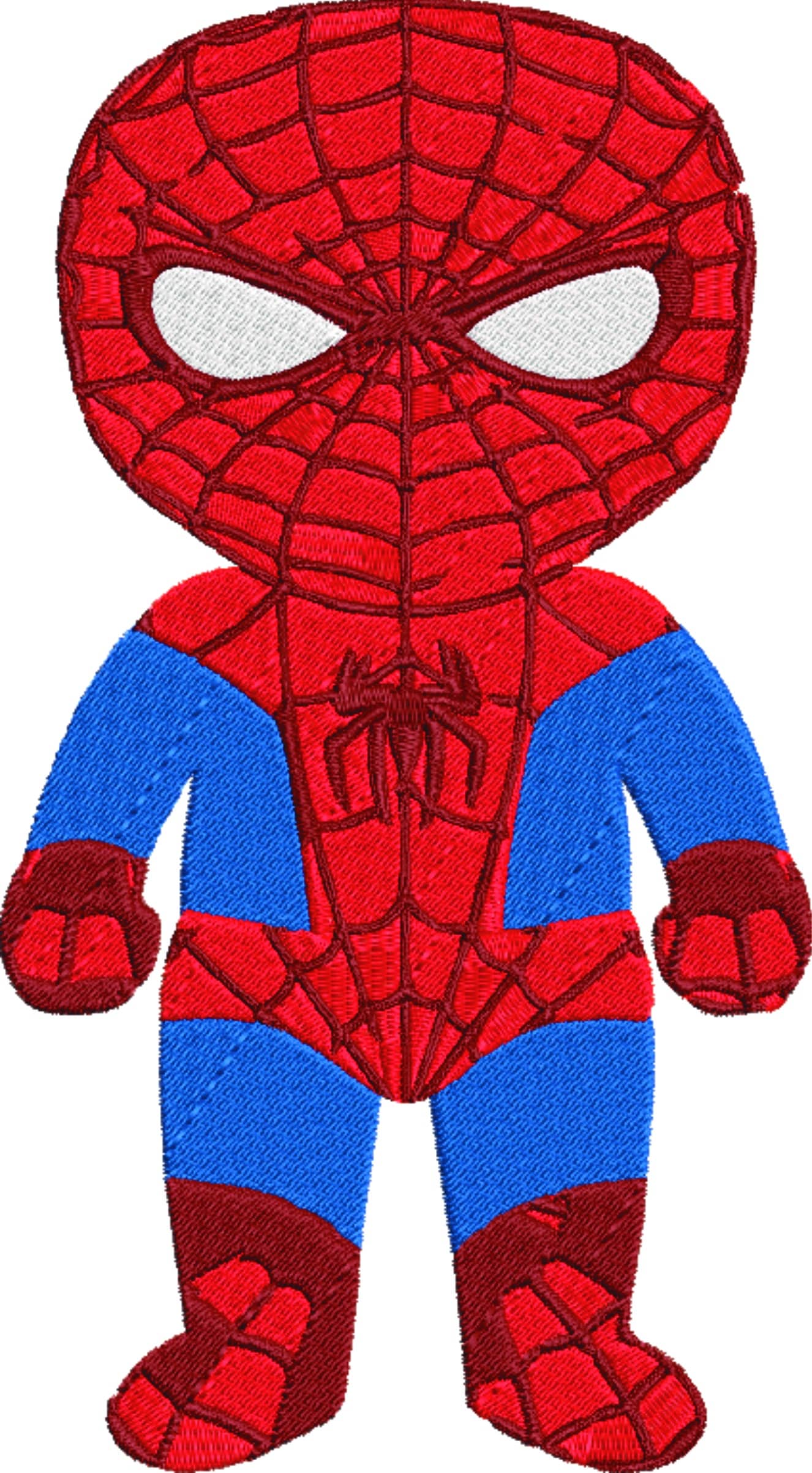 Cool Baby SpiderMan embroidery design Cool Baby super hero design machine pattern Baby toddler embroidery file instant download in a frame — view 2