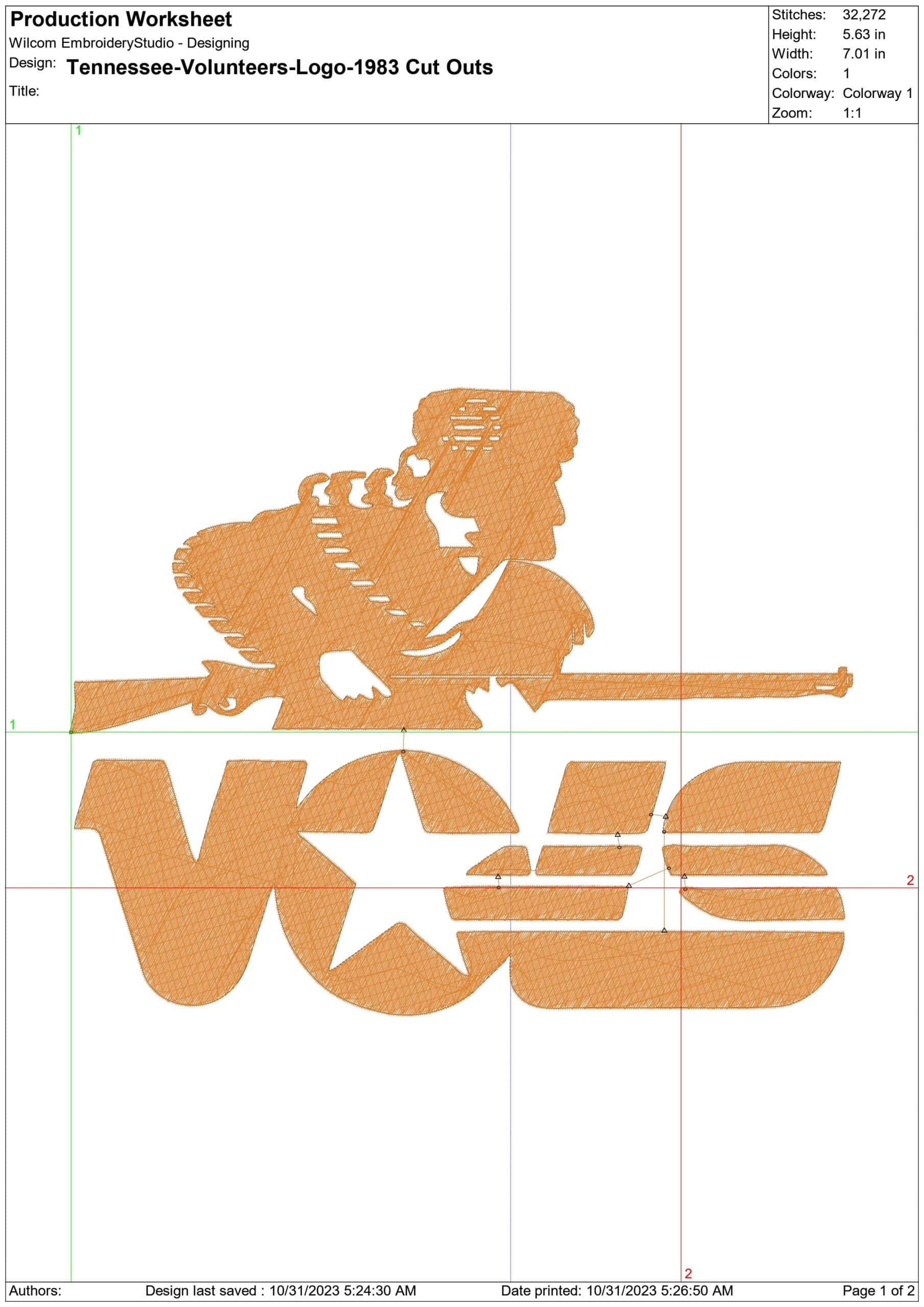 Tennessee Volunteers embroidery design University of Tennessee Logo embroidery machine pattern embroidery file instant download — view 2