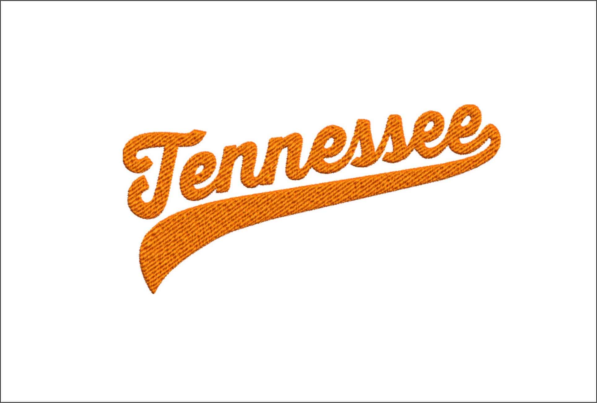 Tennessee Volunteers embroidery design University of Tennessee Logo embroidery machine pattern embroidery file instant download