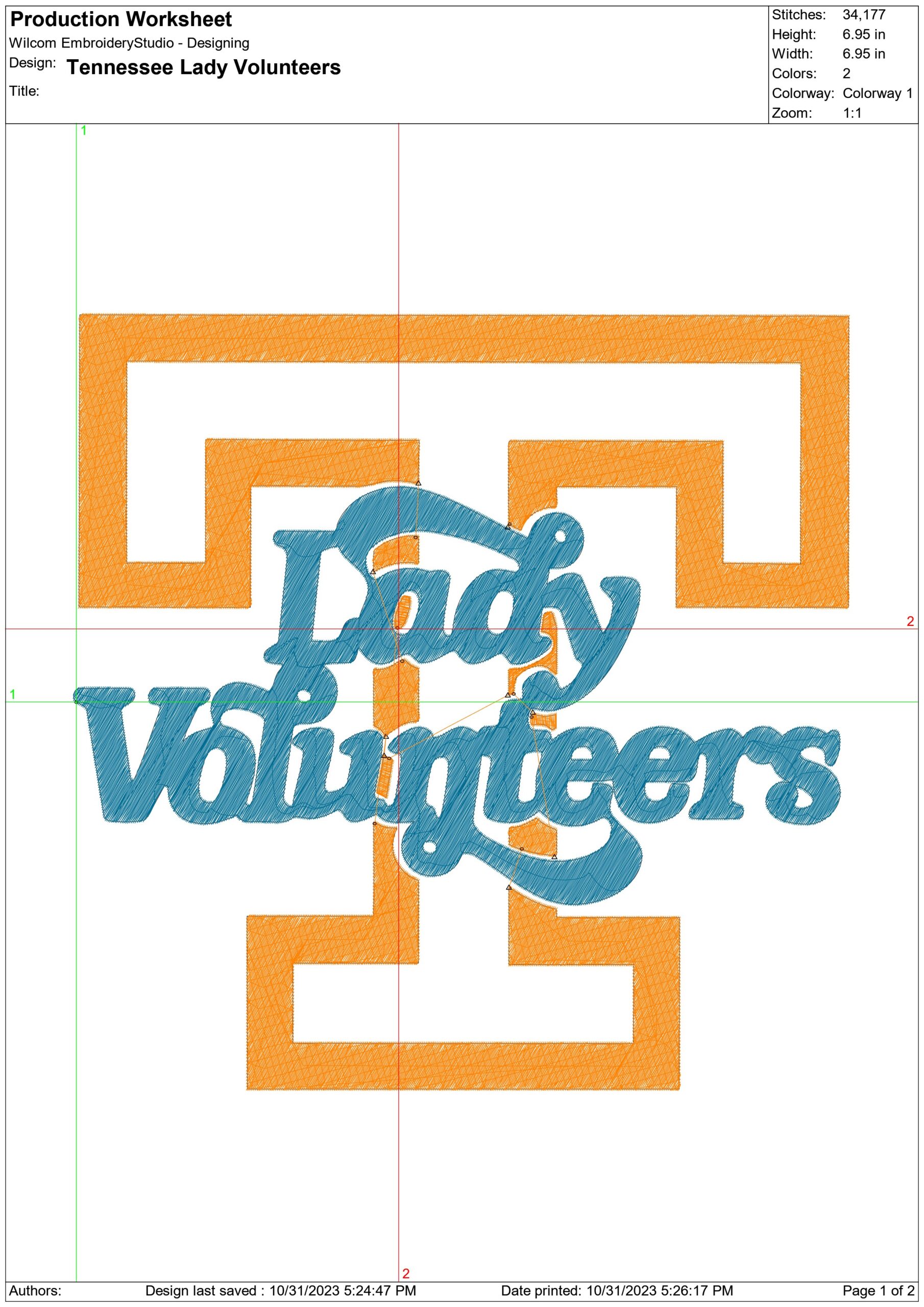 Tennessee Volunteers embroidery design University of Tennessee Logo embroidery machine pattern embroidery file instant download — view 2