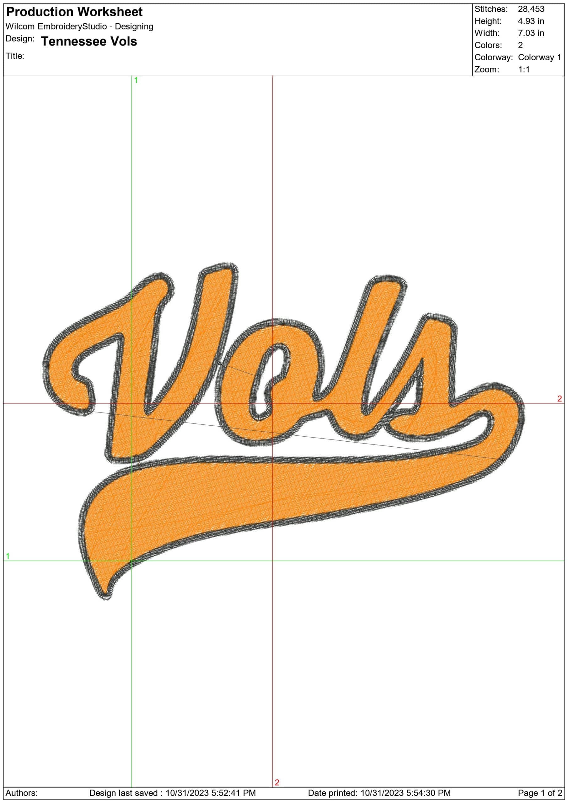 Tennessee Volunteers embroidery design University of Tennessee Logo embroidery machine pattern embroidery file instant download — view 2