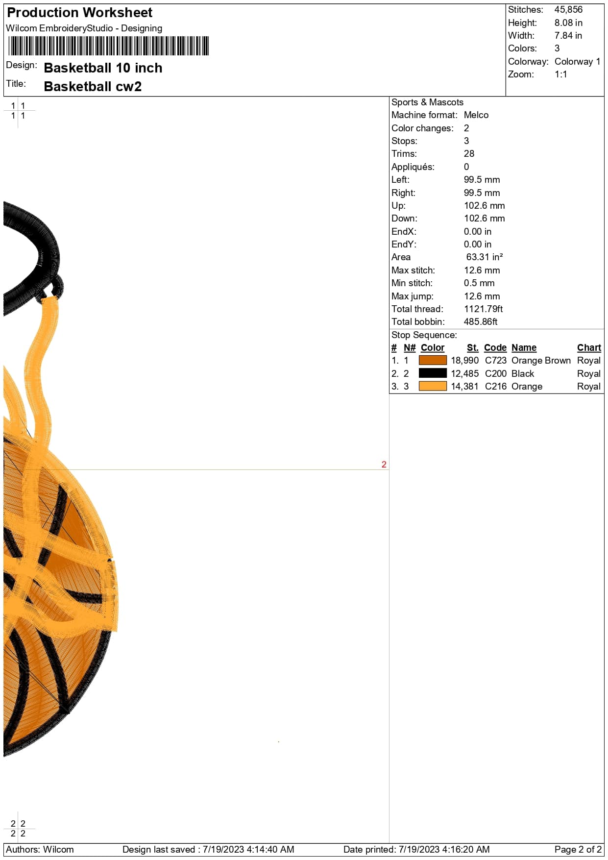 Basketball Hoop embroidery design - basketball Hoop embroidery machine pattern embroidery file - instant download — view 3