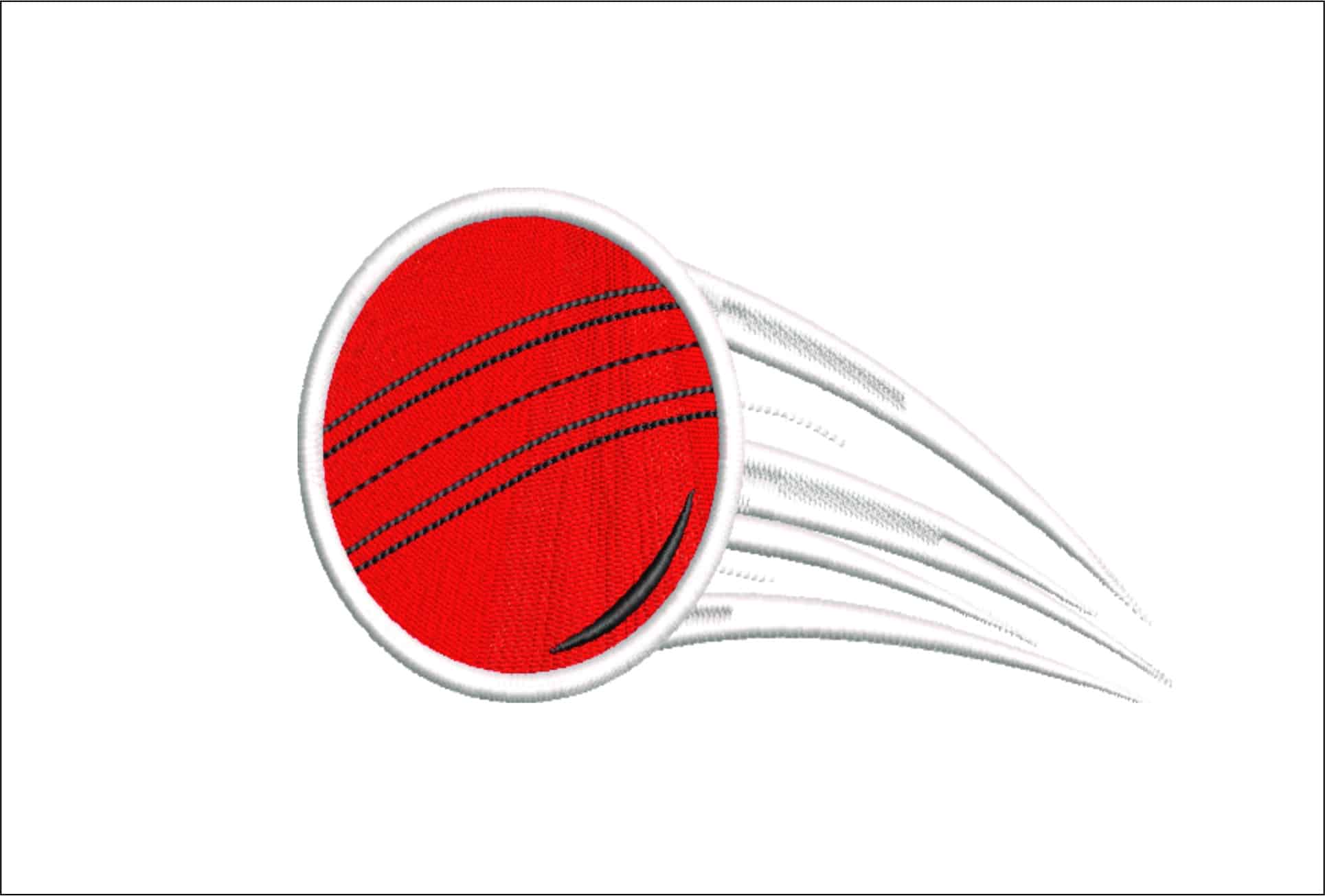 Cricket Ball embroidery design -Cricket Ball embroidery machine pattern embroidery file - instant download